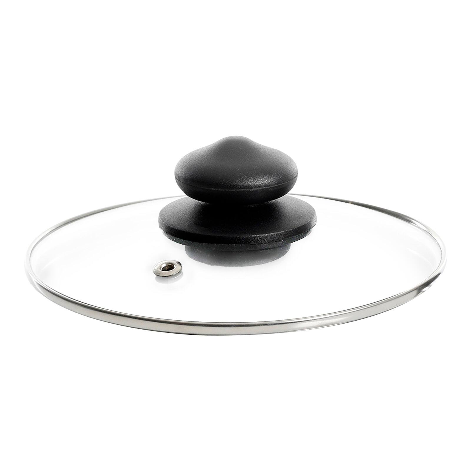 Oster Pallermo Aluminum 1.5qt. Gray Saucepan with Glass Lid