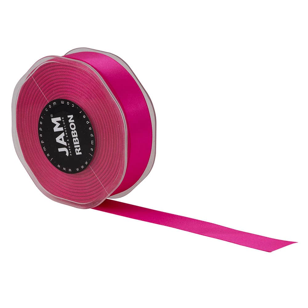 JAM Paper 7/8" x 25yd. Double Face Satin Ribbon