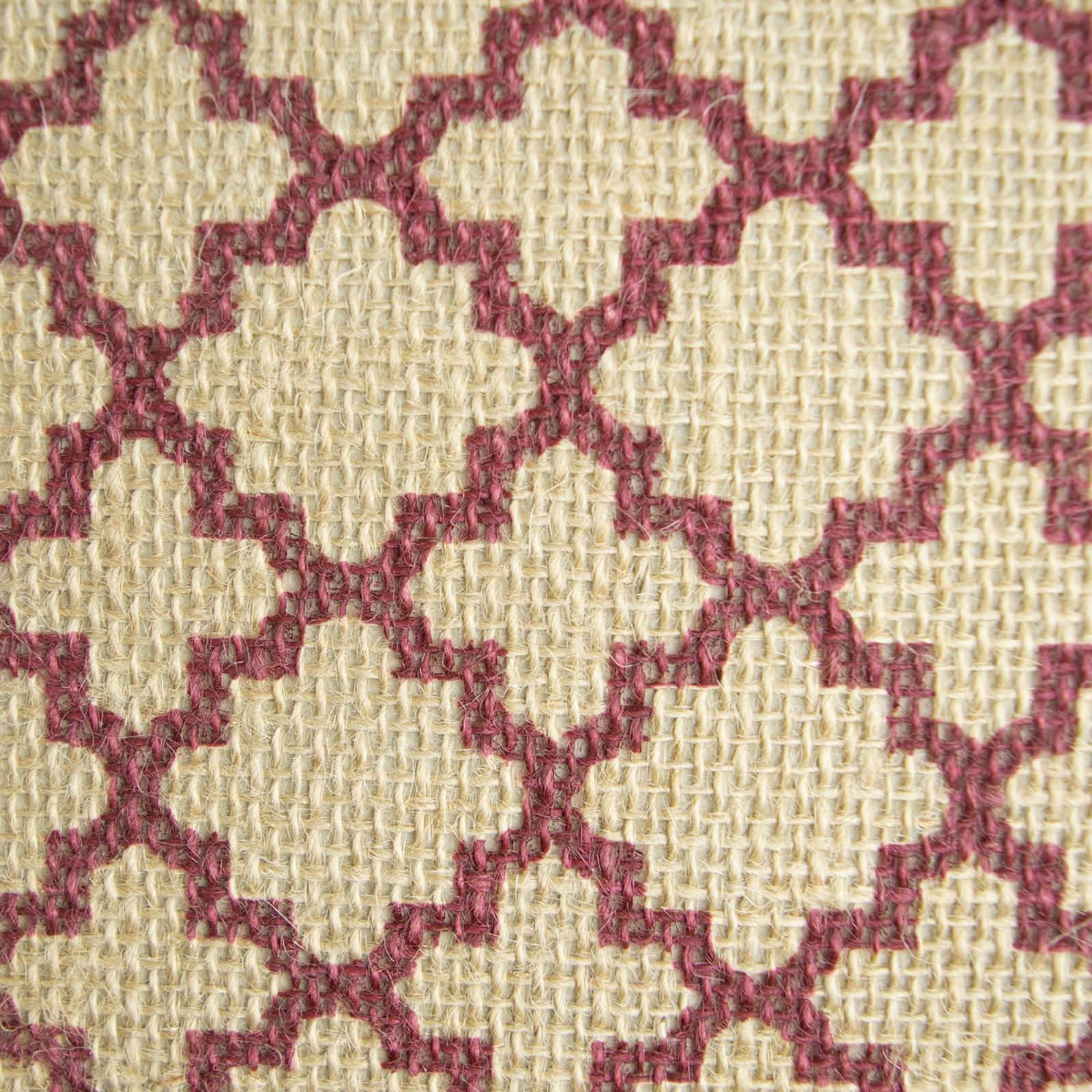 DII® 9" Lattice Round Burlap Bin