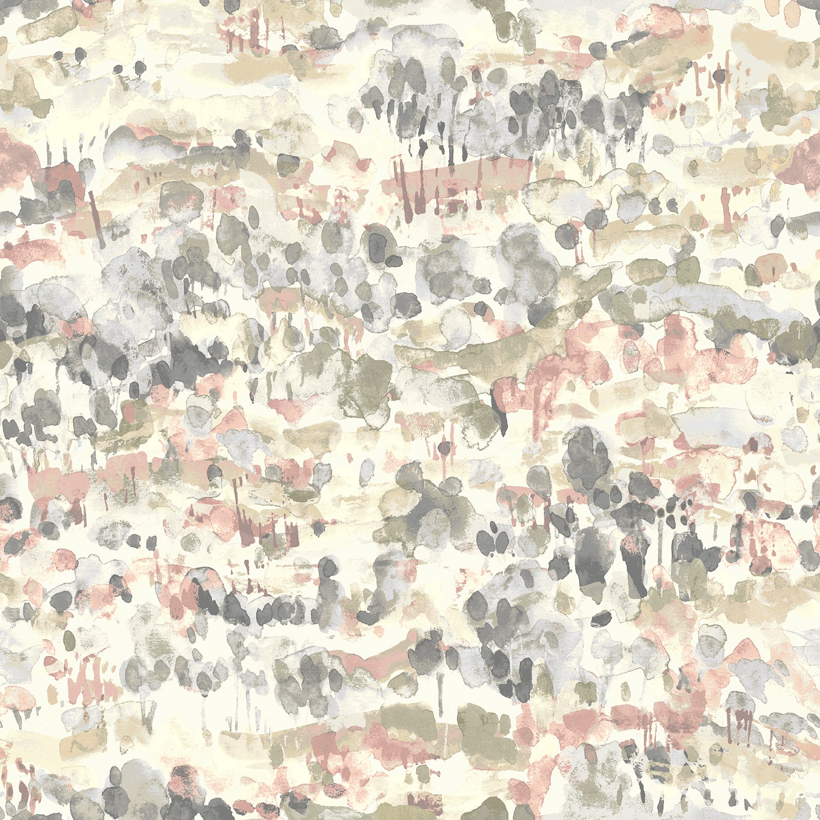 Surface Style Water Coloring Peel & Stick Wallpaper