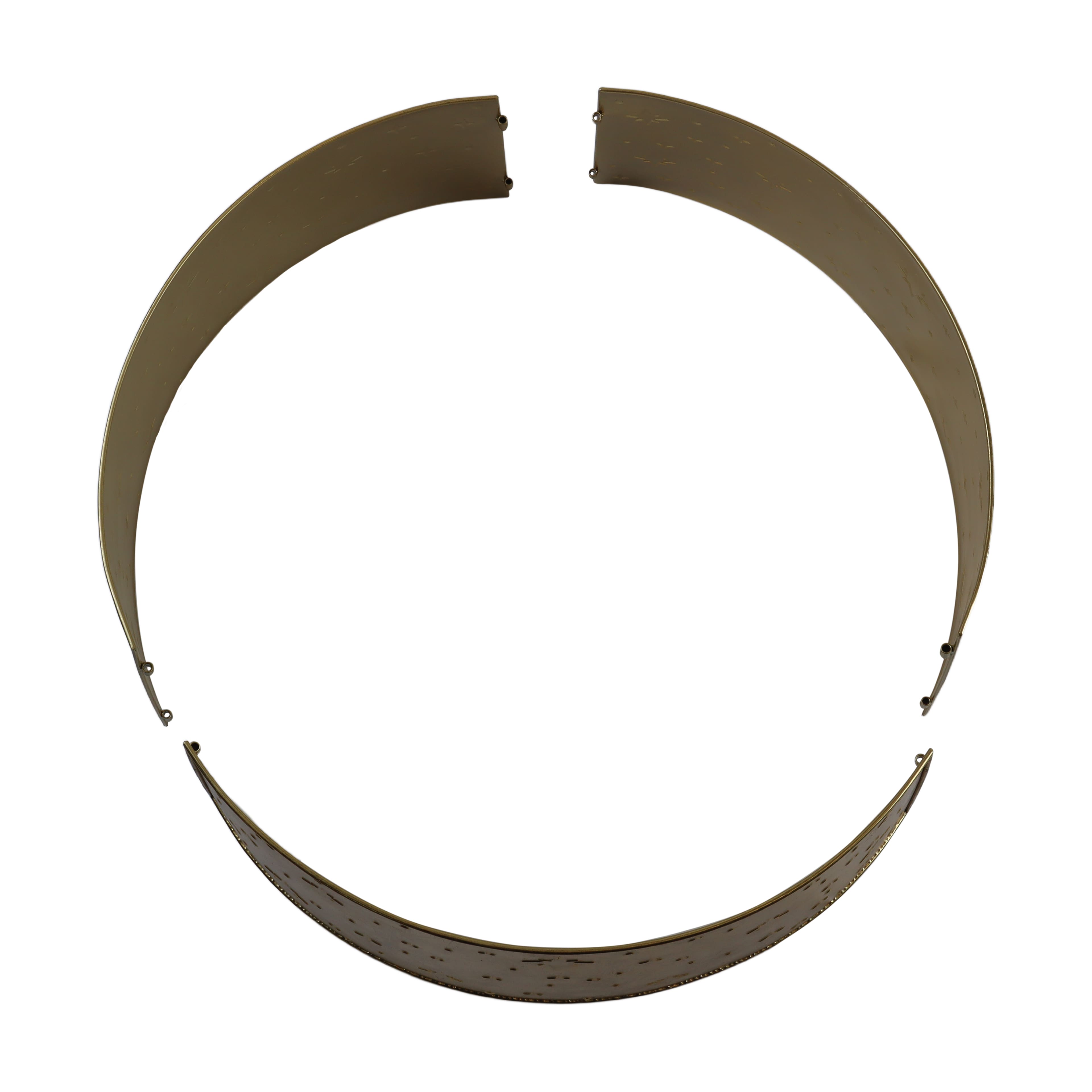 27" x 10" Gold Star Metal Tree Collar by Ashland®