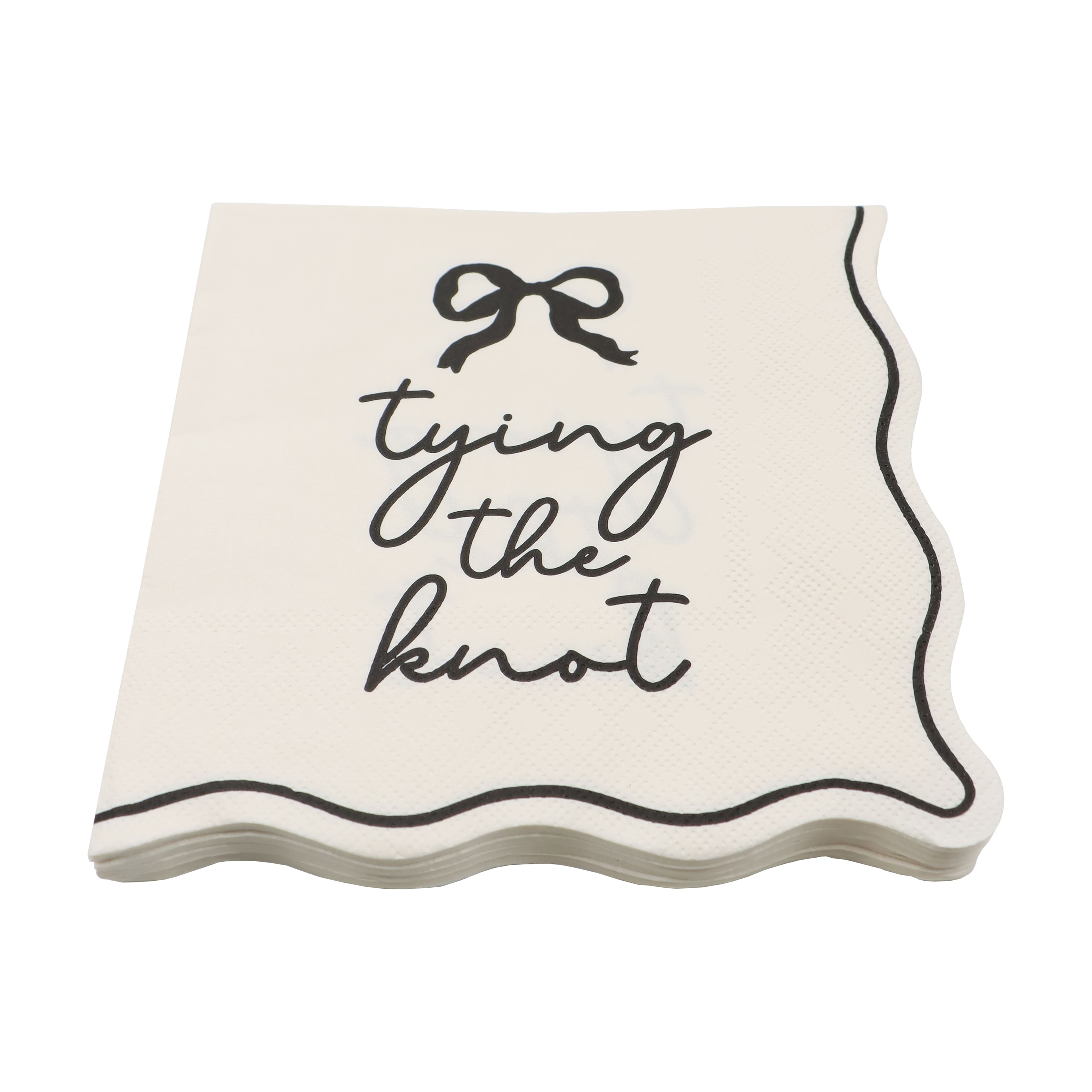 12 Packs: 20 ct. (240 total) Tying The Knot Lunch Napkins by Celebrate It™