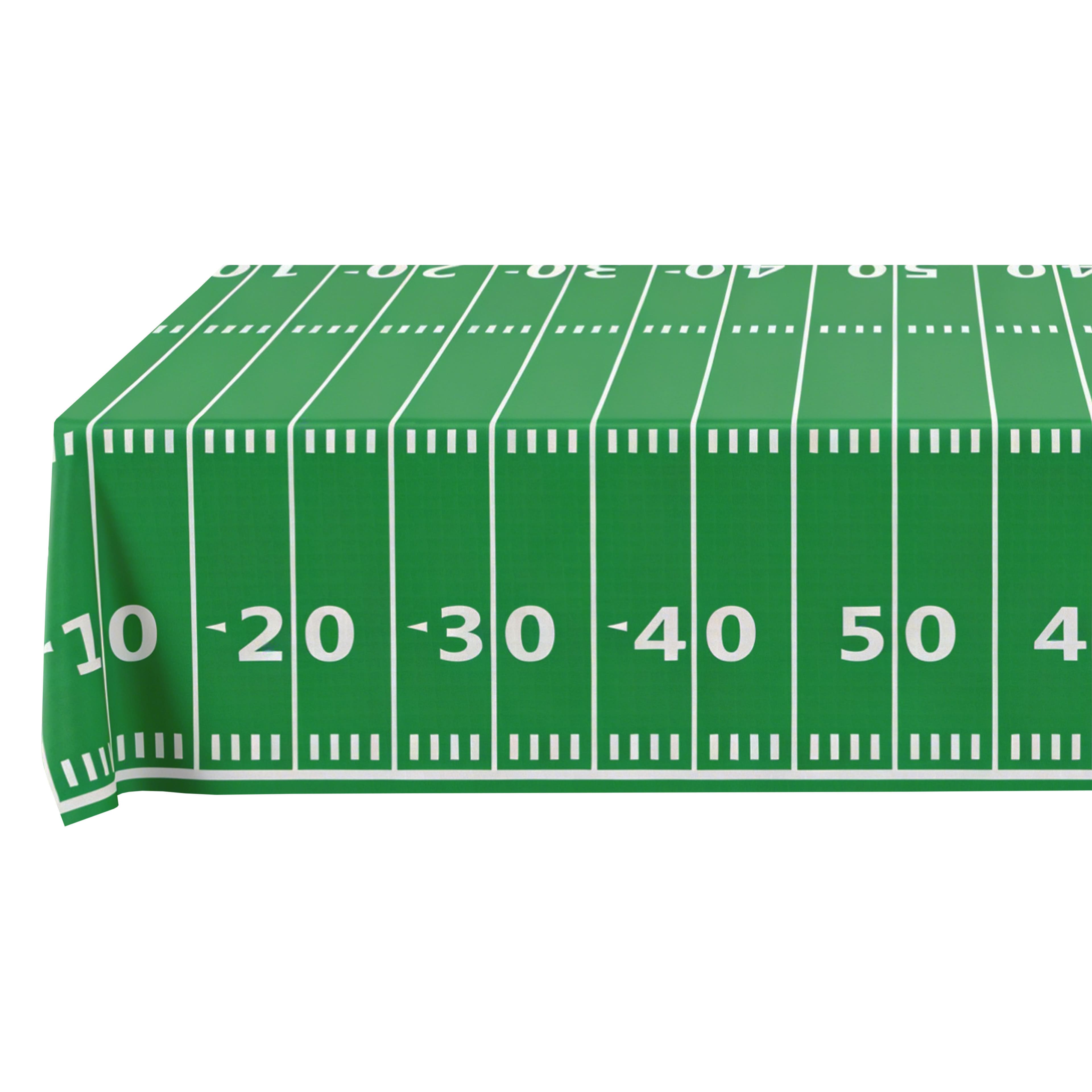 52" x 72" Football Field Vinyl Table Cover by Celebrate It™