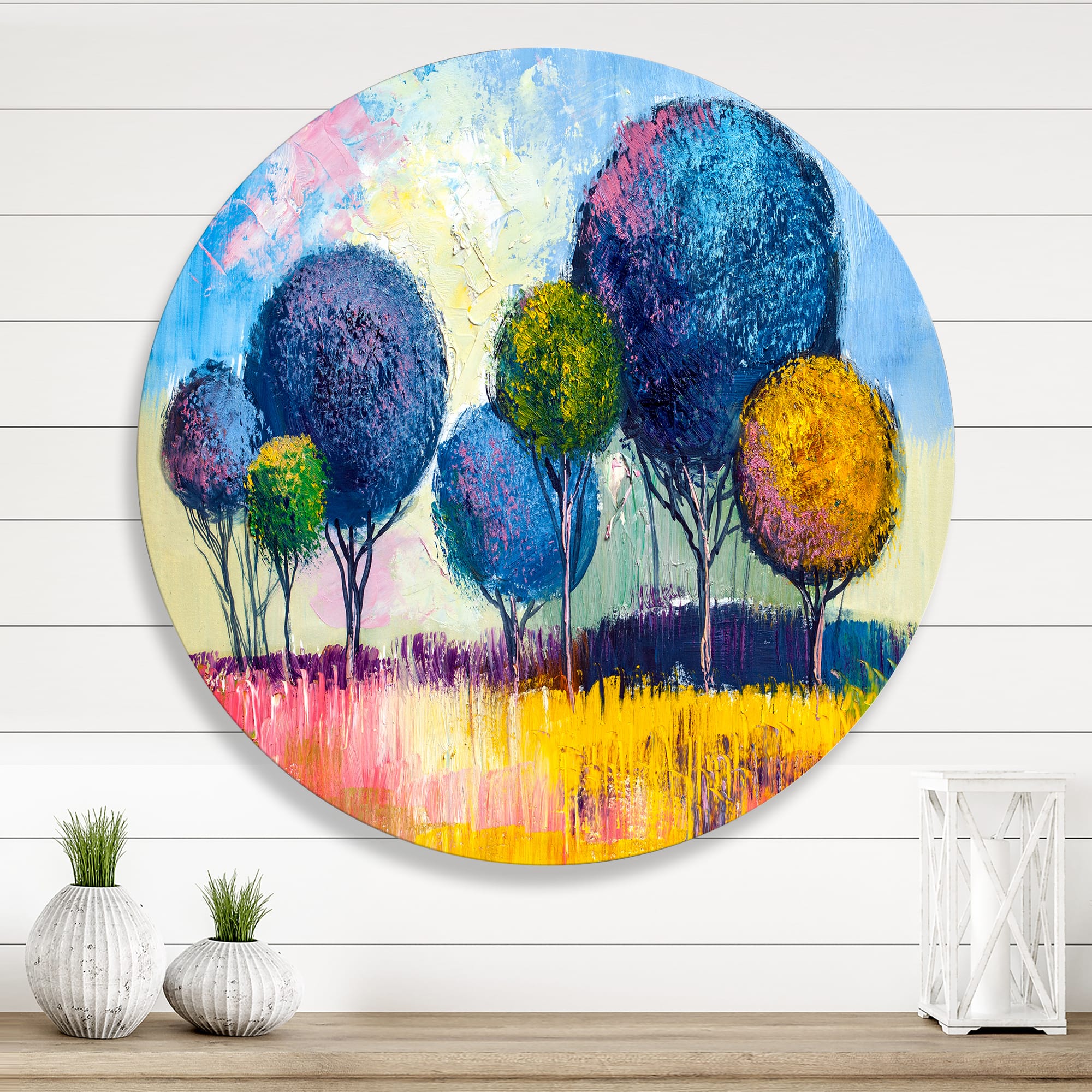 Designart - Autumn Fantasy Trees III
