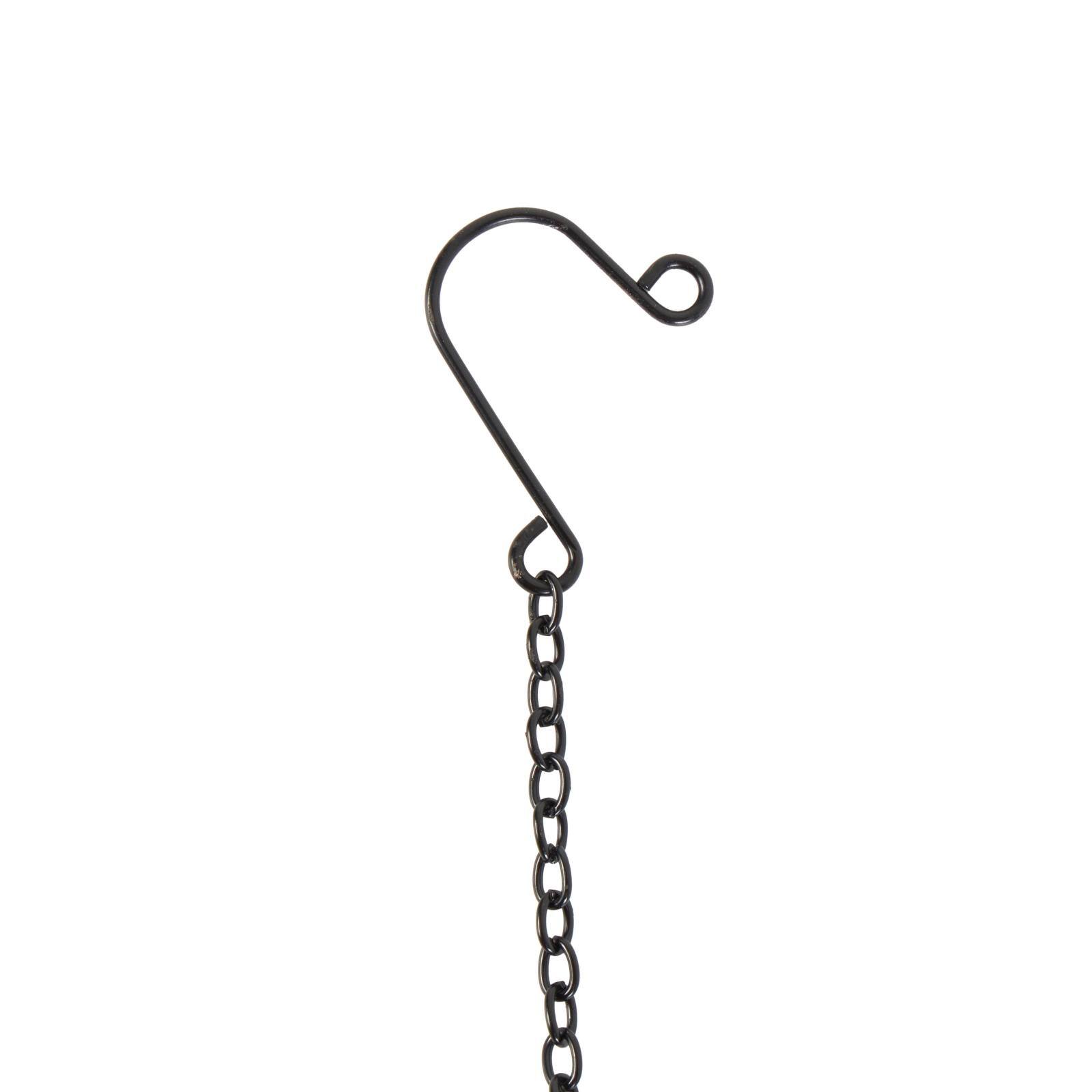 Blue Sea Life Metal Dolphin & Seahorse Windchime with Dangling Seashells Set