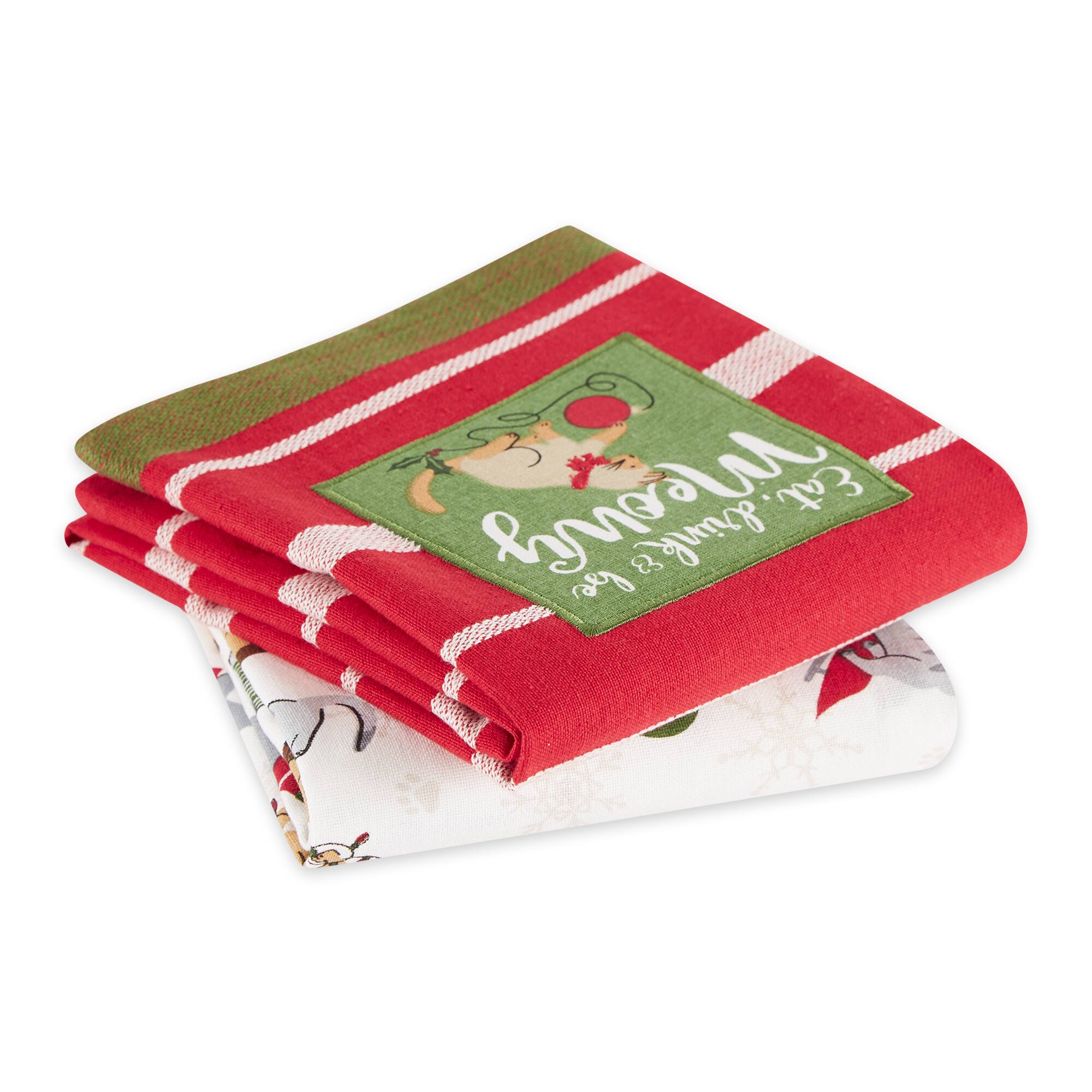 DII® Be Meowy Dishtowel Set