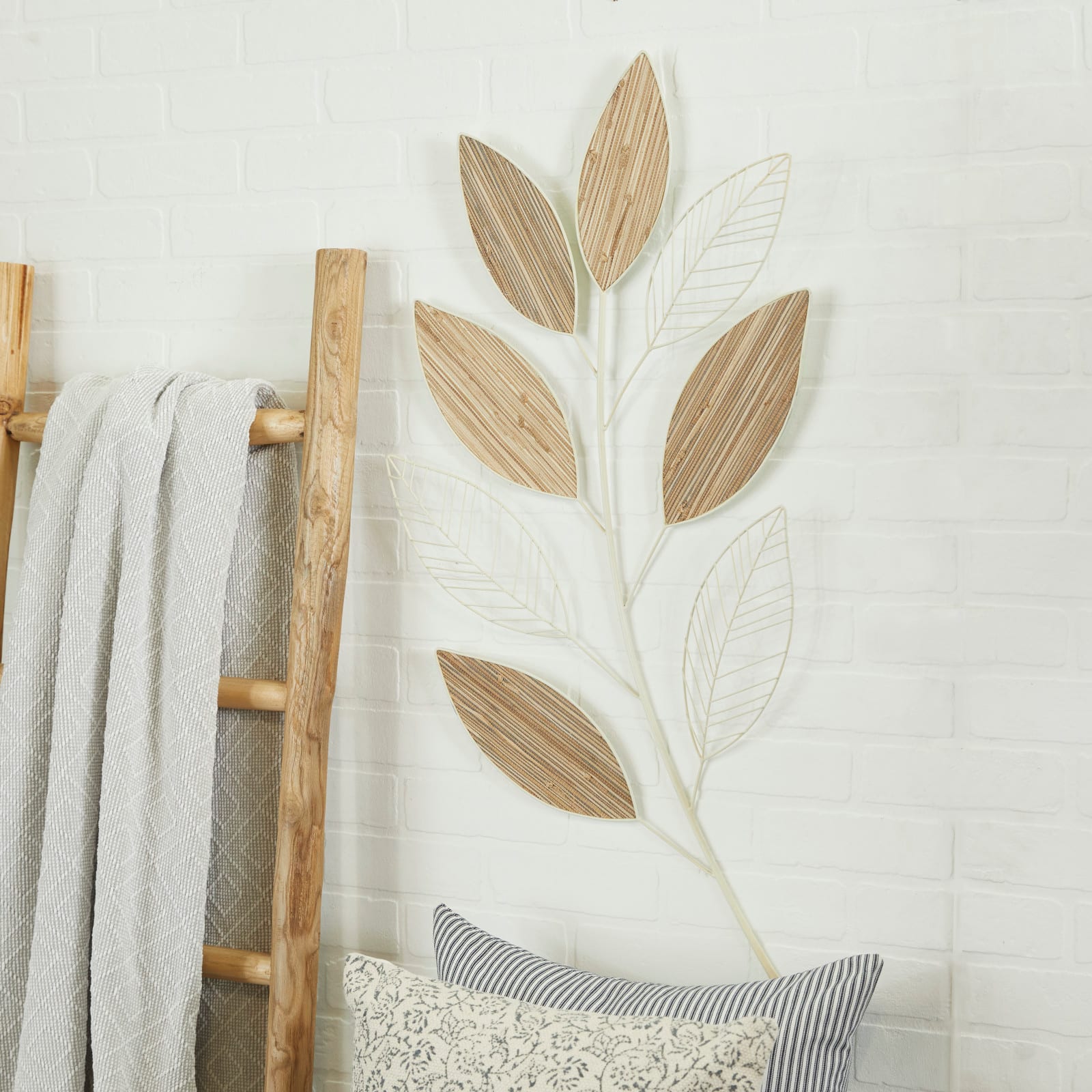 Brown Metal Coastal Wall Decor, Set of  36" x 21" x 2"