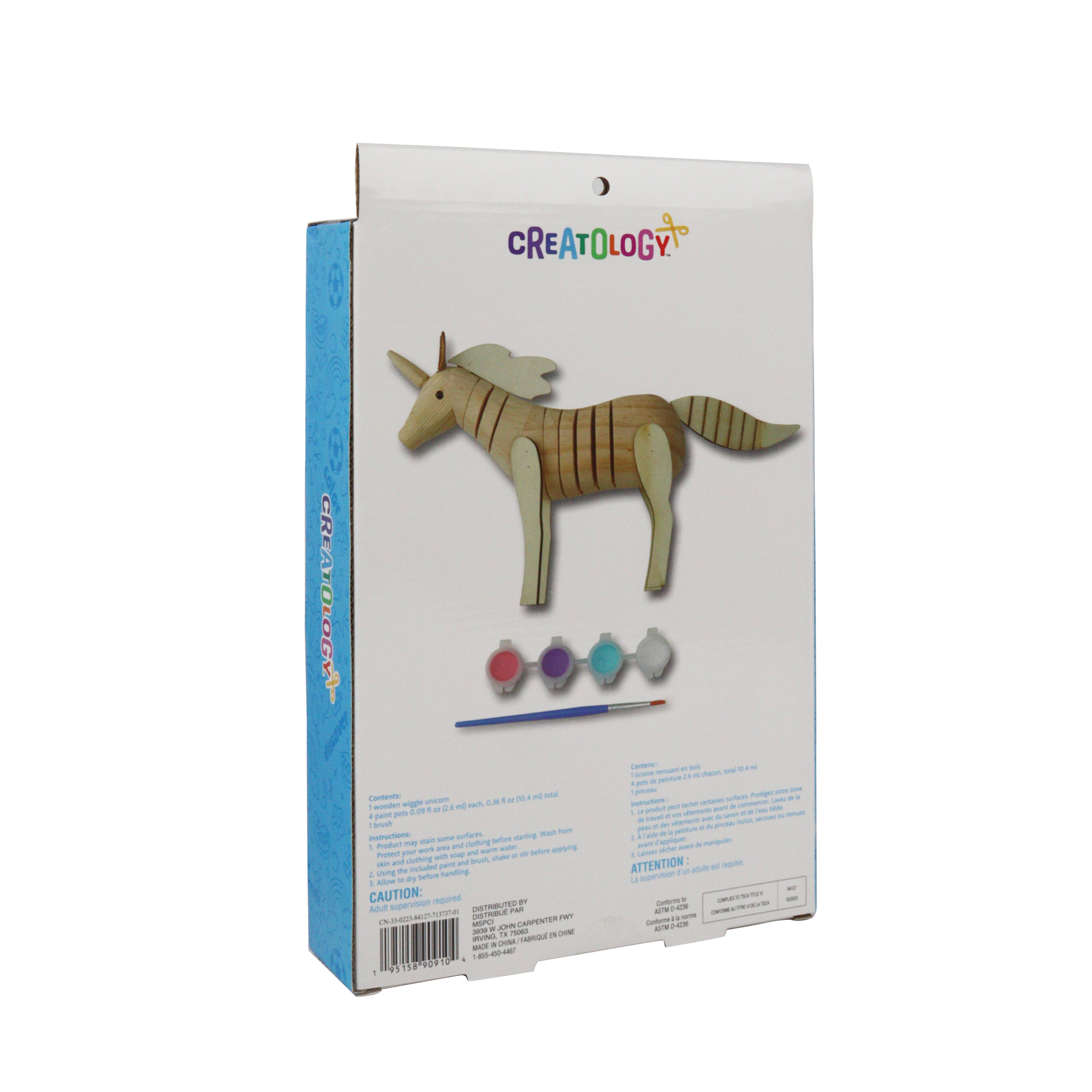 Wooden Wiggle Unicorn Kit by Creatology™