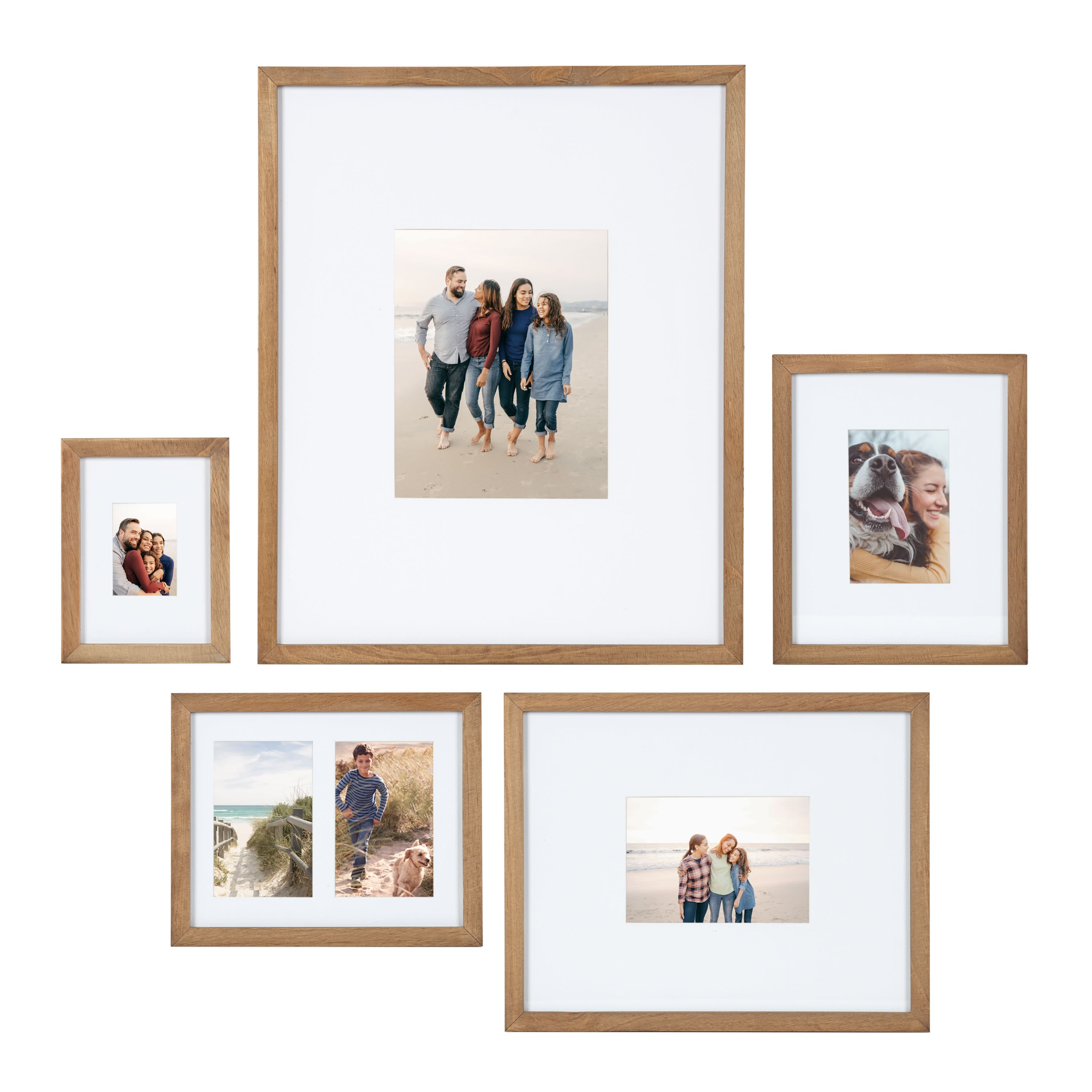 Kate and Laurel Gallery Wall Matted Picture Frames Set