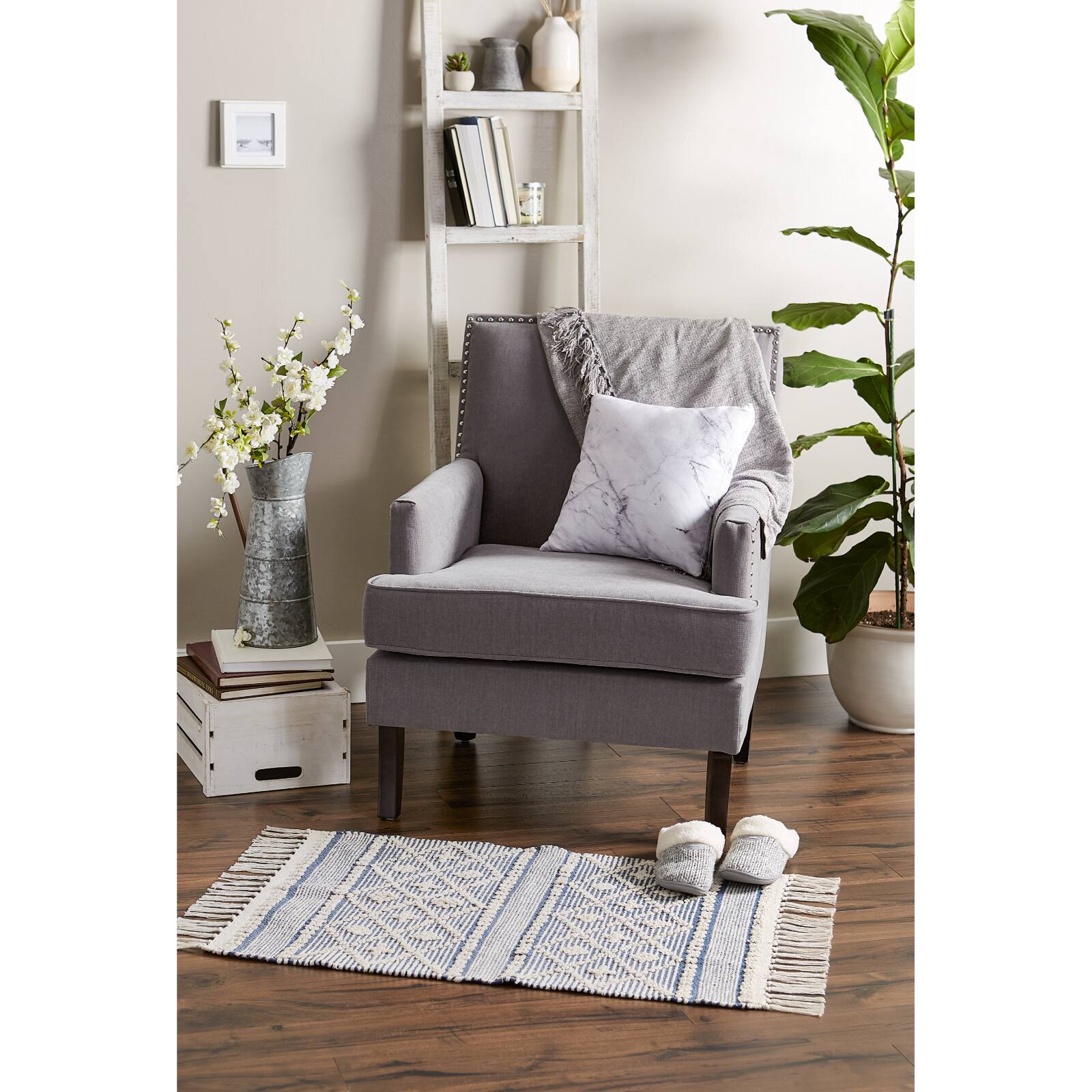DII® Diamond Textured Hand-Loomed Rug