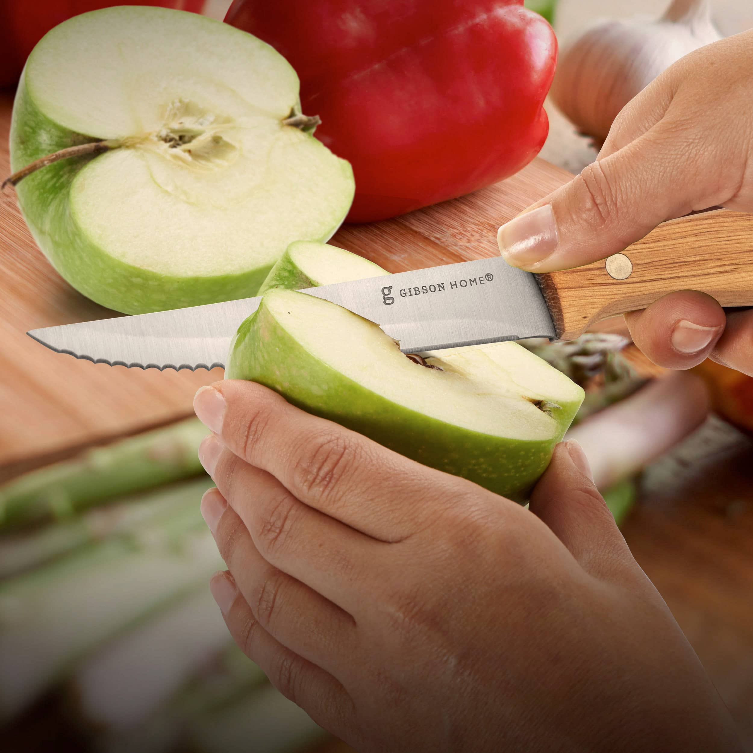Gibson Home Seward 4-Piece Steak Knife Set
