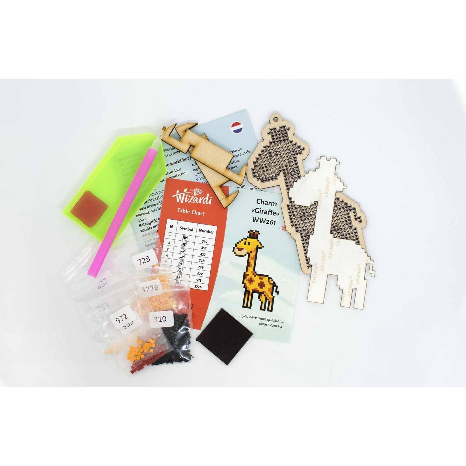 Wizardi Diamond Painting Ornament Kit Diamond