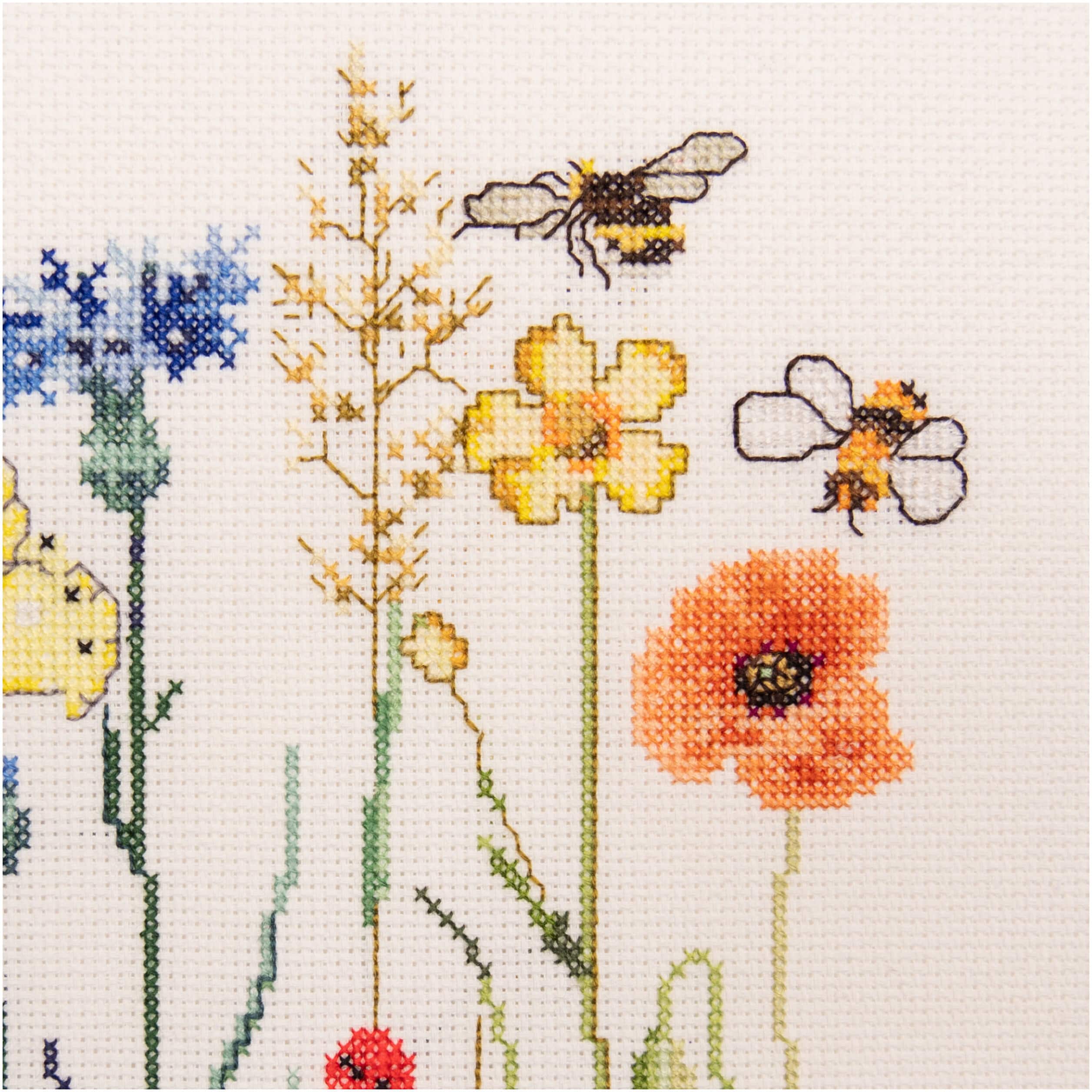 Thea Gouverneur Since 1959® Wildflowers Counted Cross Stitch Kit