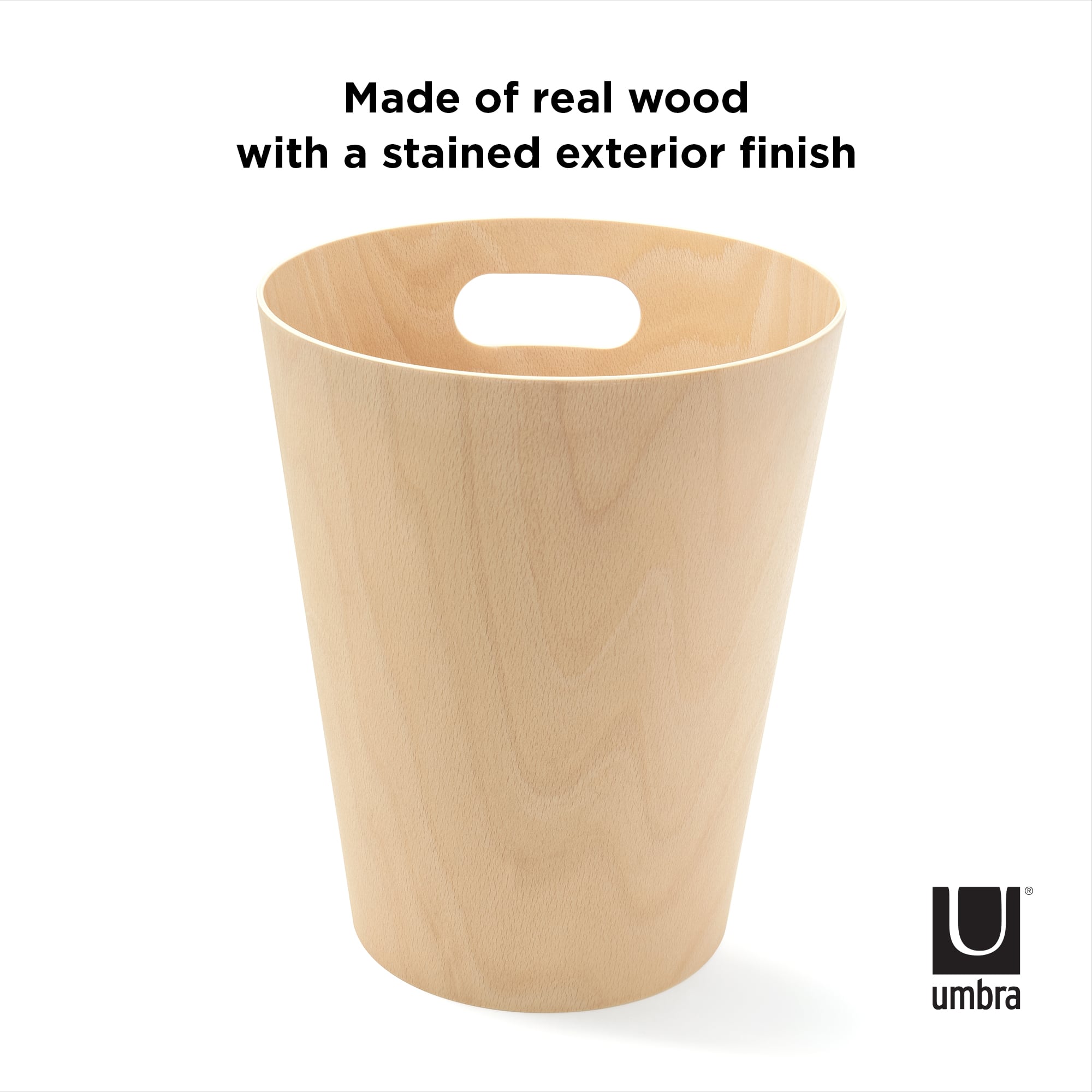 Umbra 2gal. Woodrow Trash Can