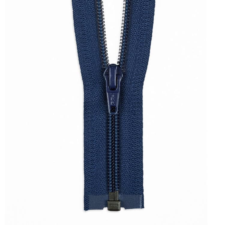 YKK 36" Crayon Blue #5 Nylon Coil Open End Zipper