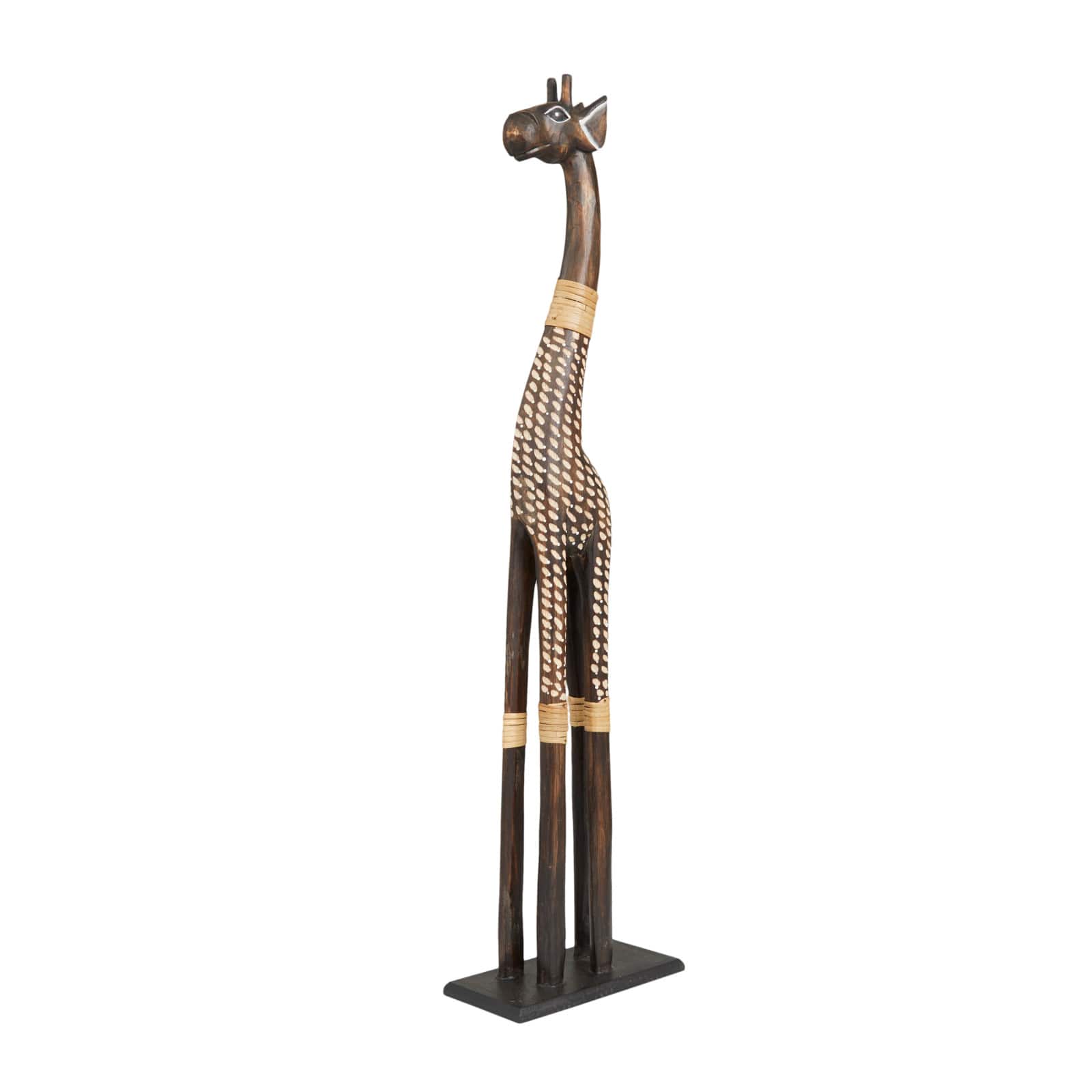 Brown Albizia Bohemian Sculpture, 8" x 8" x 4"