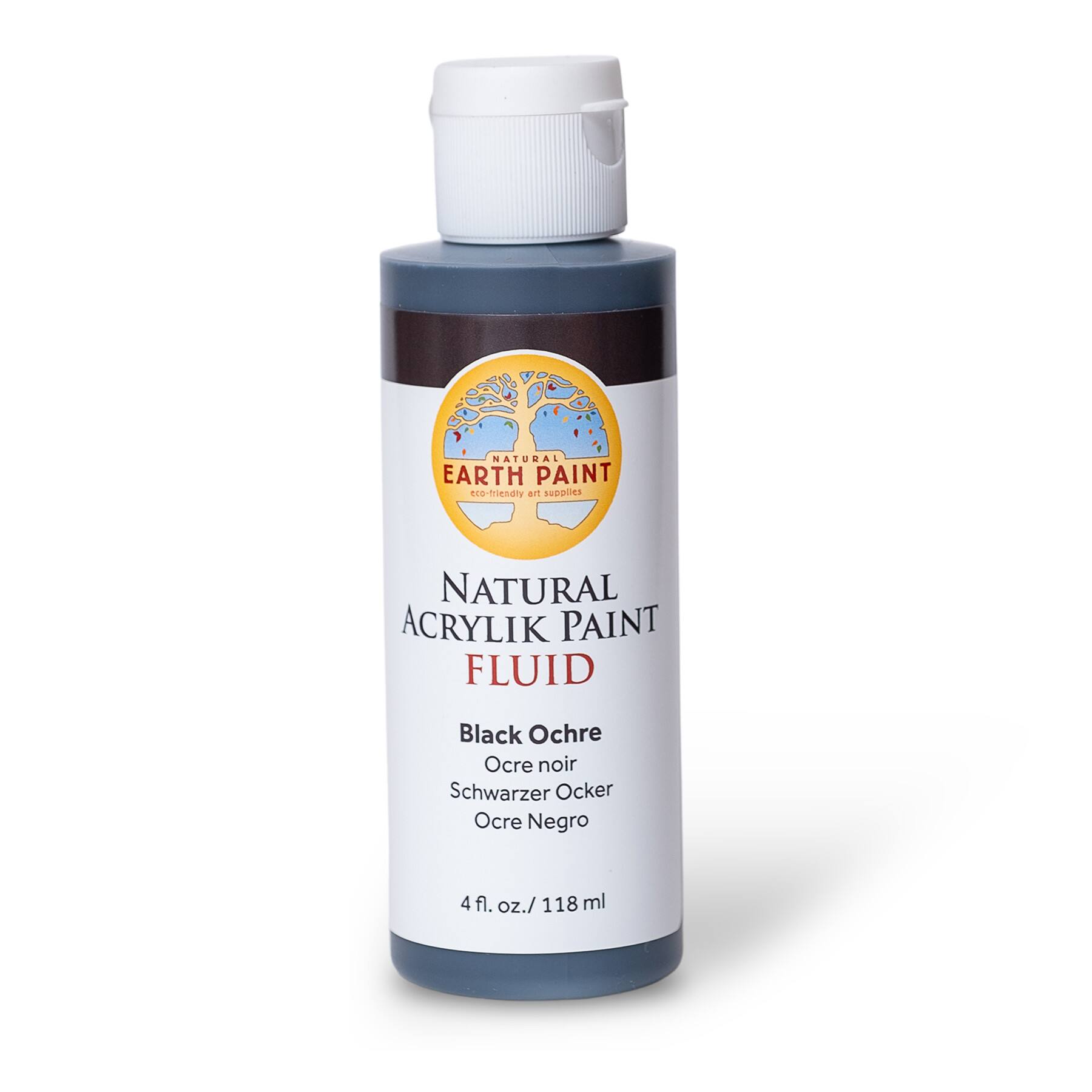 Natural Earth Paint 4oz. Fluid Acrylik Paint