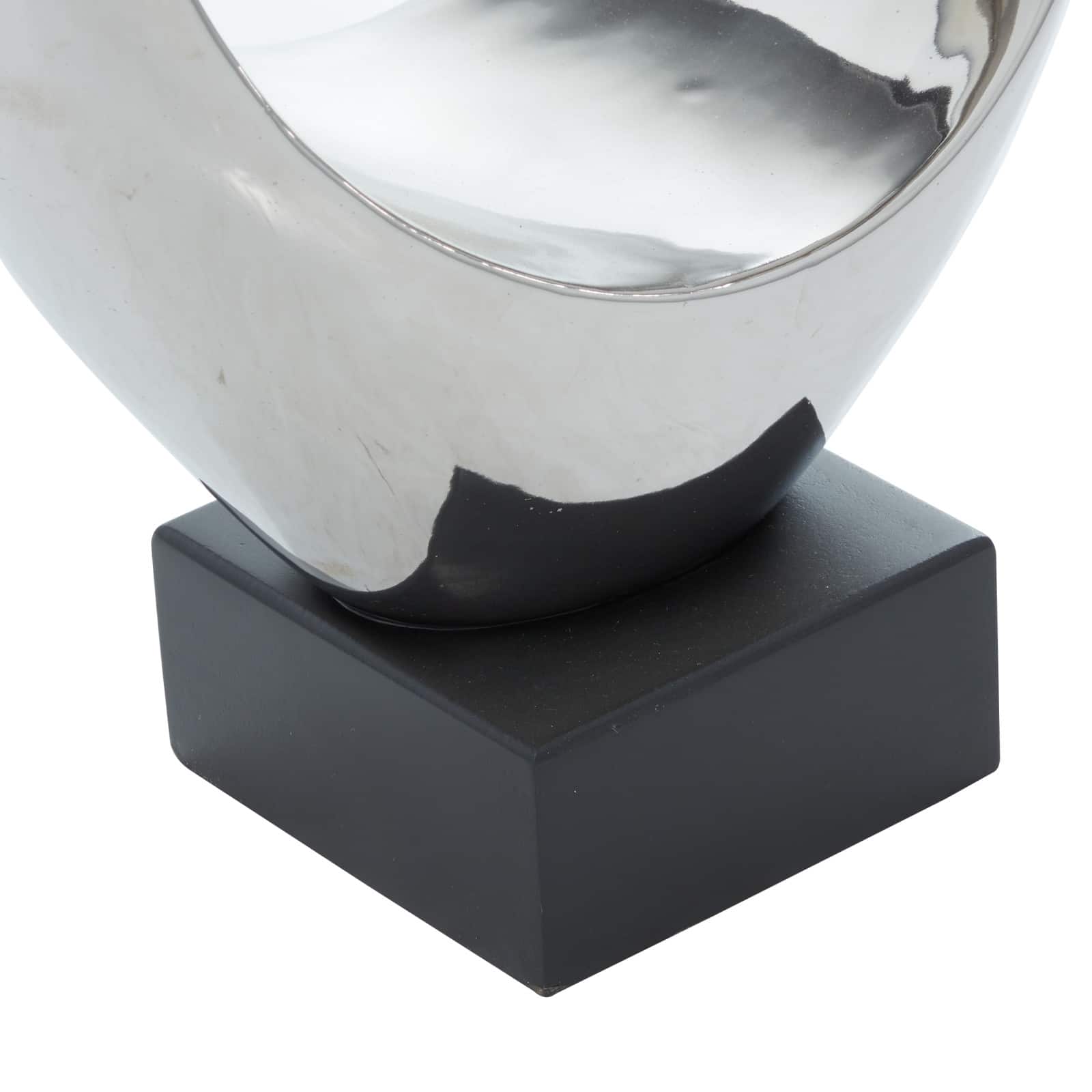 14" Porcelain Modern Abstract Sculpture