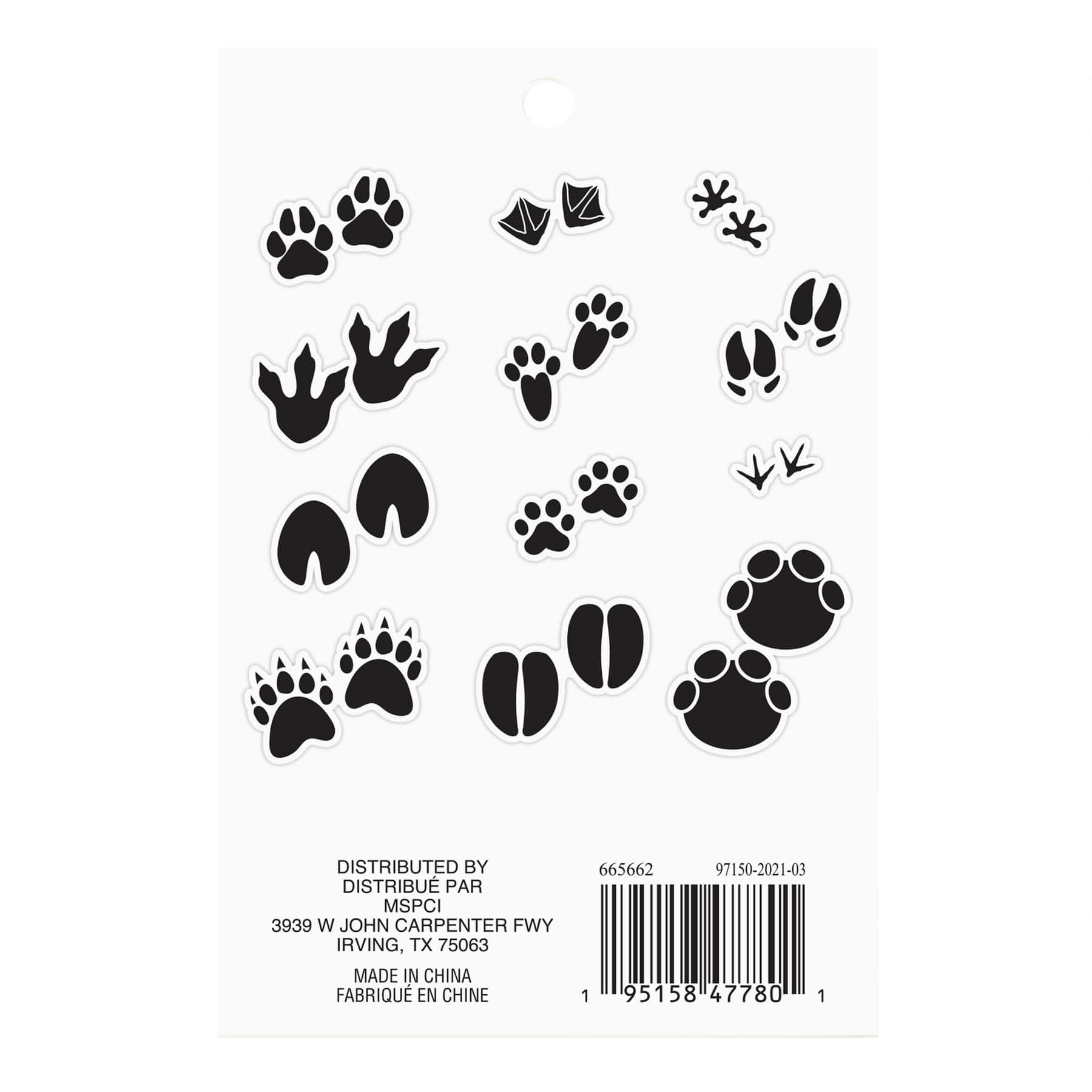 Pet Tracks Die Cut Stickers by Recollections™