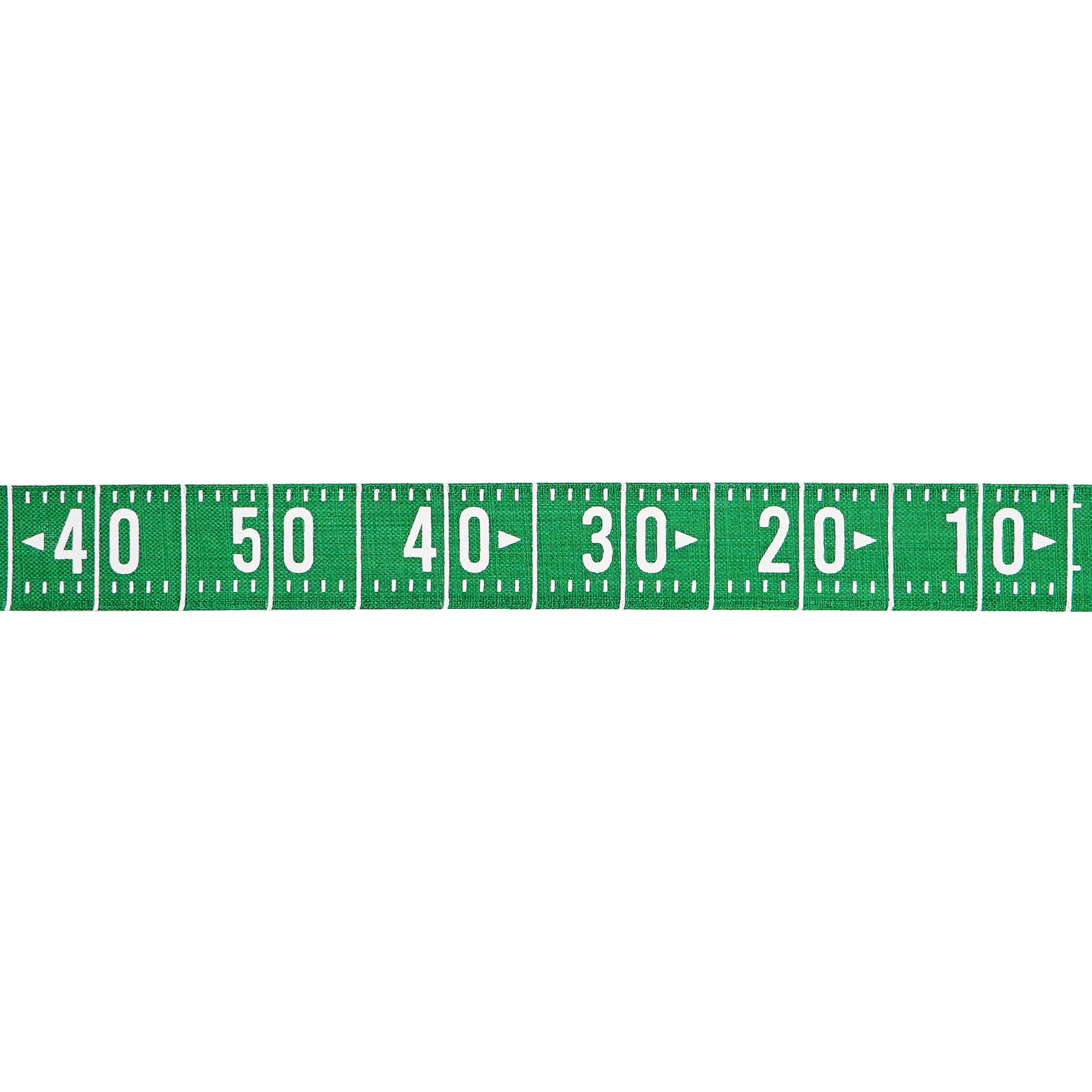 1.5" x 6.6yd. Football Field Wired Faux Linen Ribbon by Celebrate It®