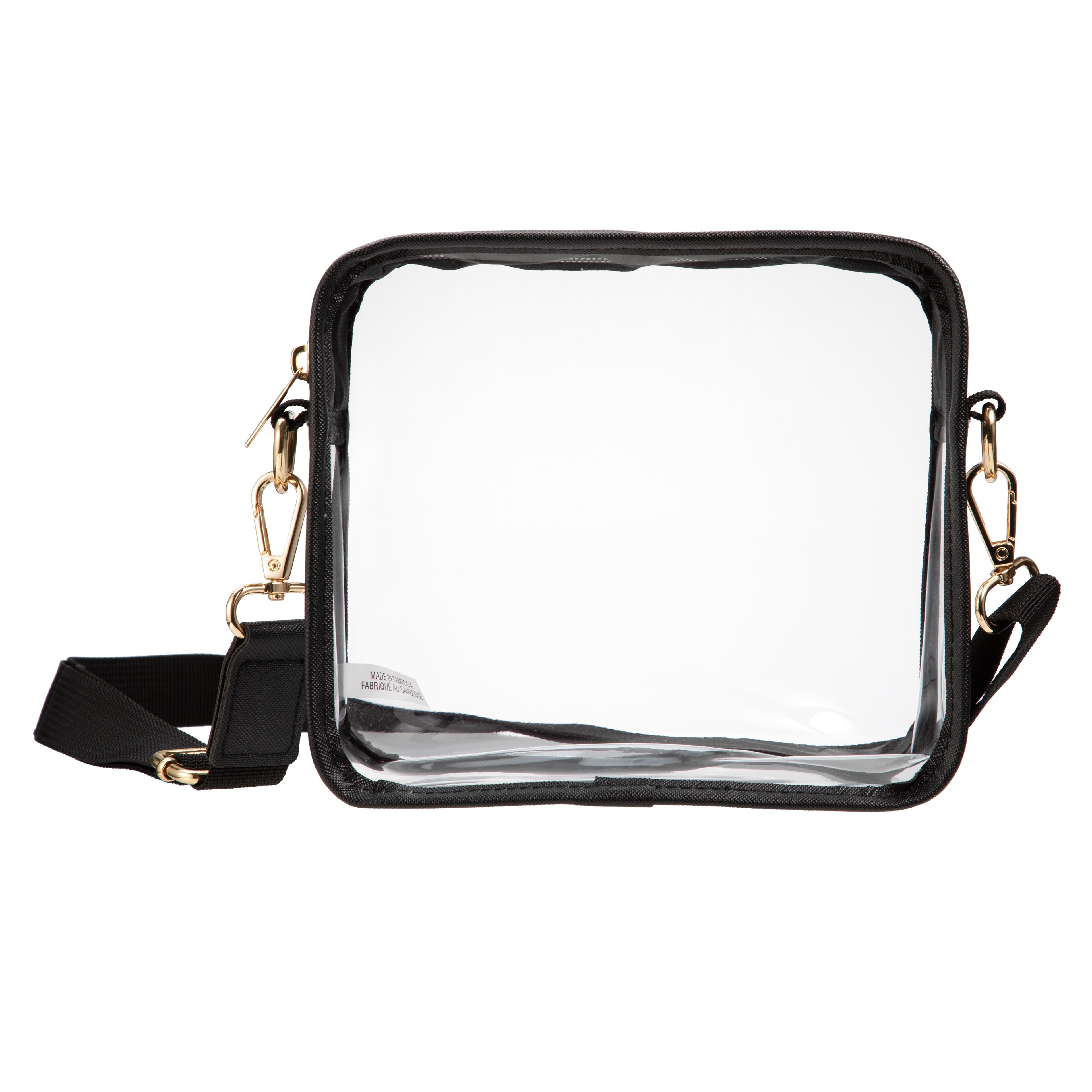 7" x 6" Clear Vinyl Cross Body Bag by Make Market