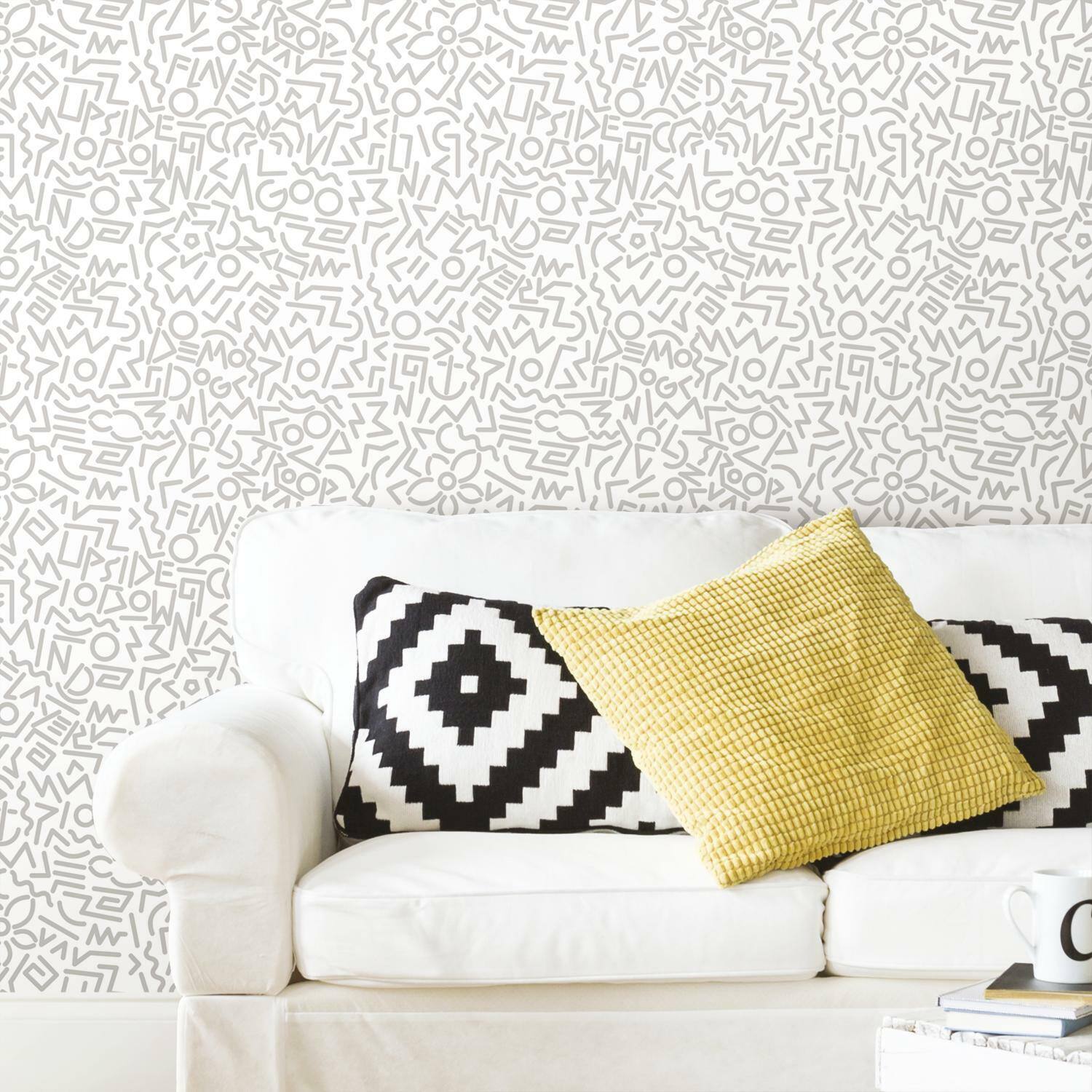 RoomMates Stranger Things Doodles Peel & Stick Wallpaper