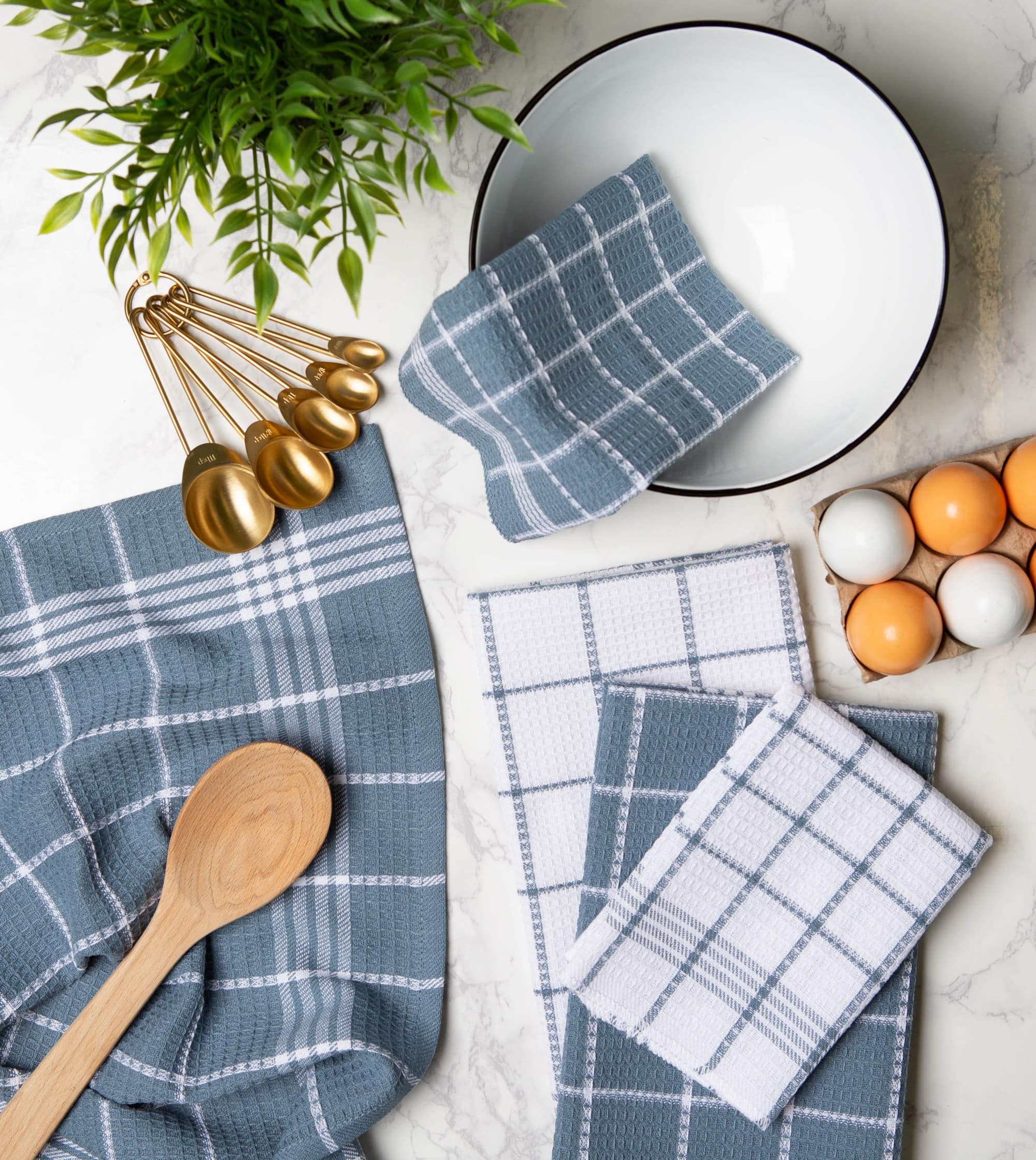 DII® Waffle Weave Dishtowels
