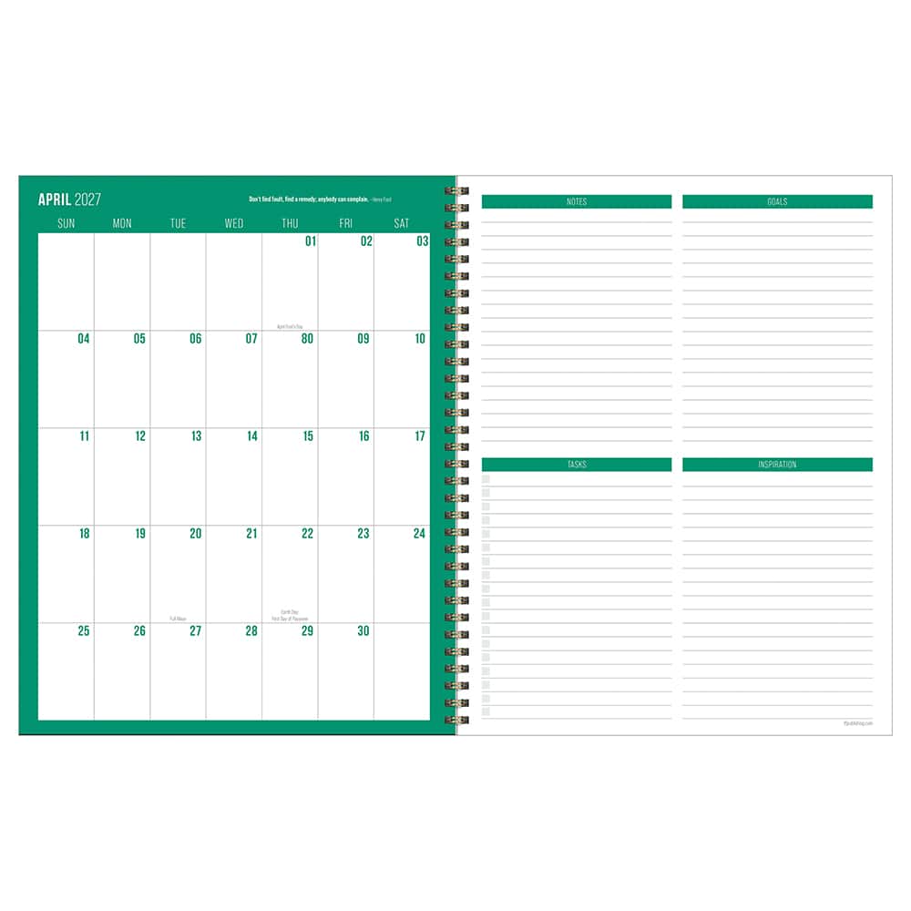 2027 Windows and Doors Large Weekly Monthly Planner