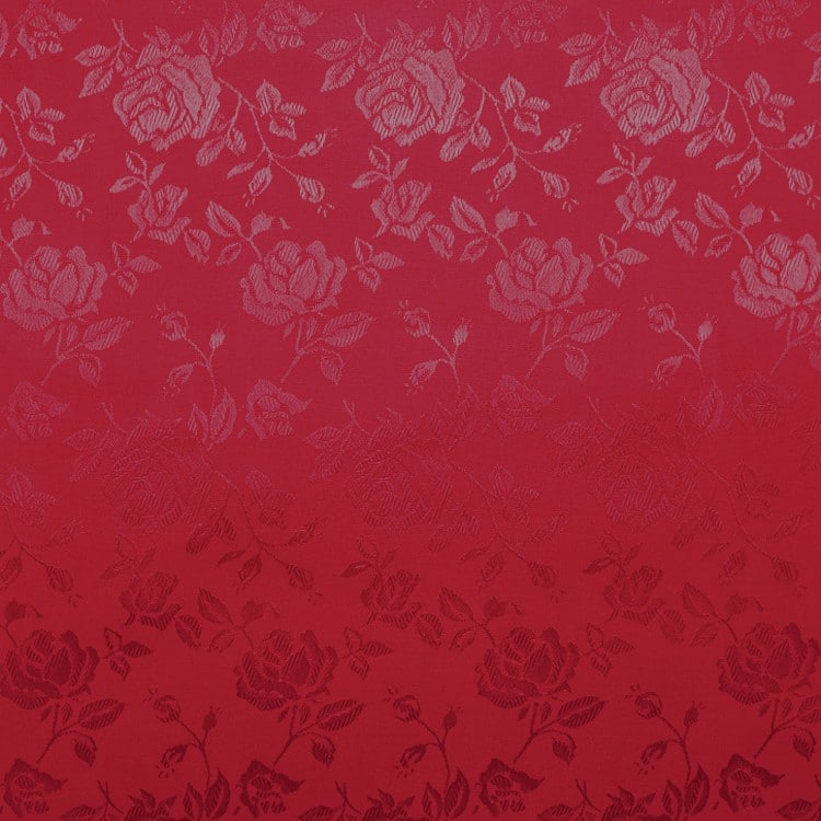 Burgundy Jacquard Satin