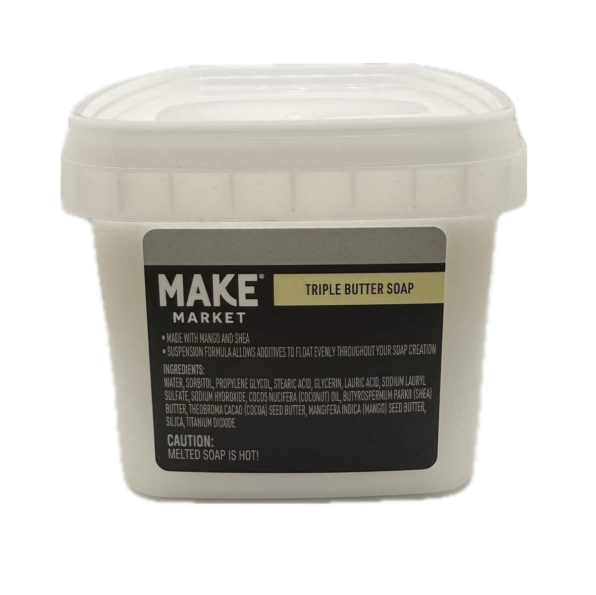 6 Pack: 2lb. Triple Butter Soap Base by Make Market®
