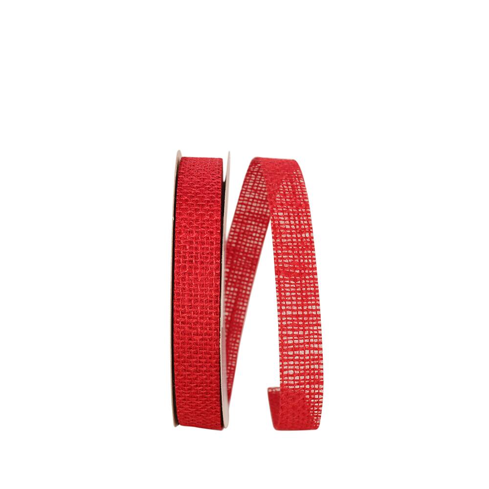 JAM Paper 7/8" x 20yd. Burlap Ribbon