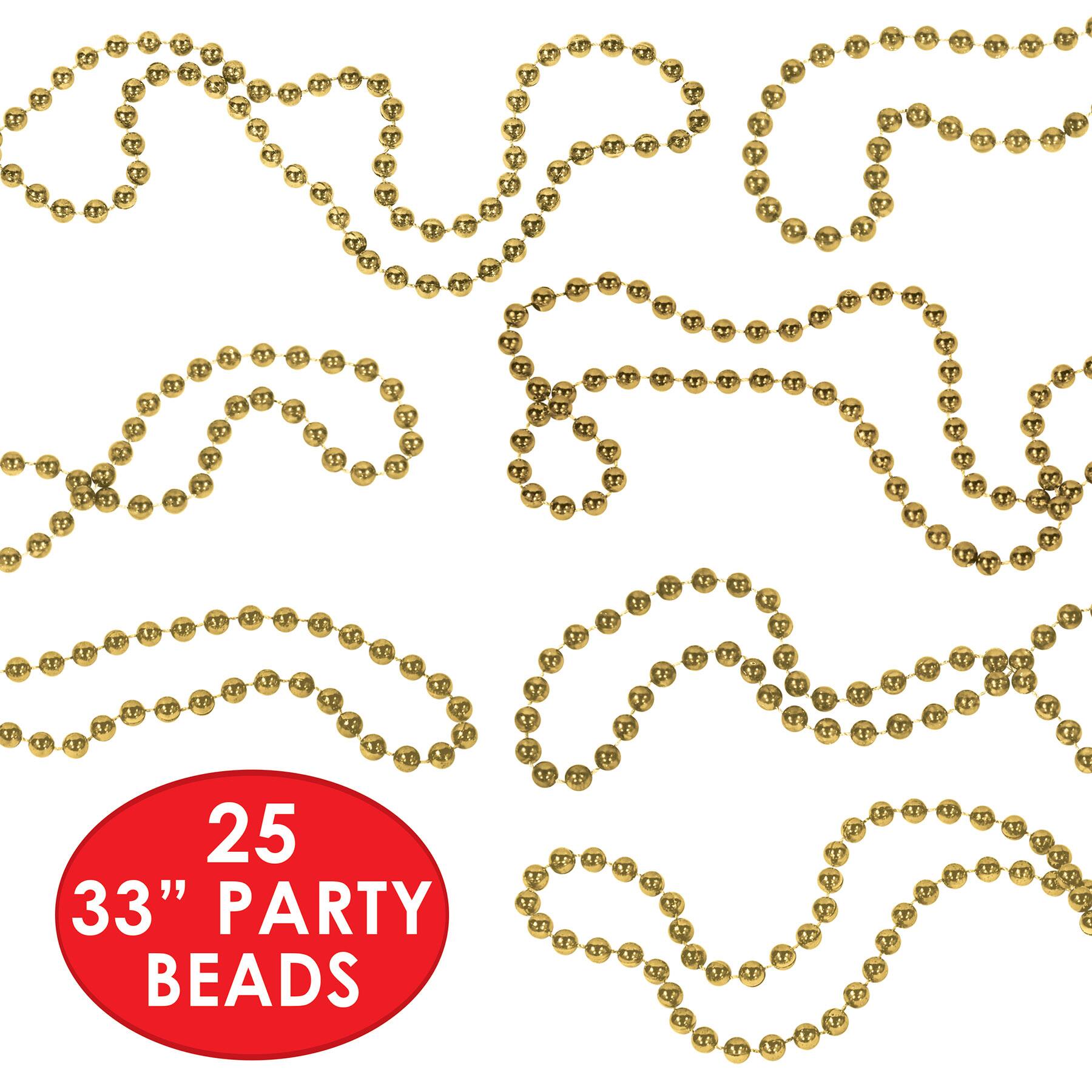 Beistle Gold & Black New Year Times Party Favor for 50