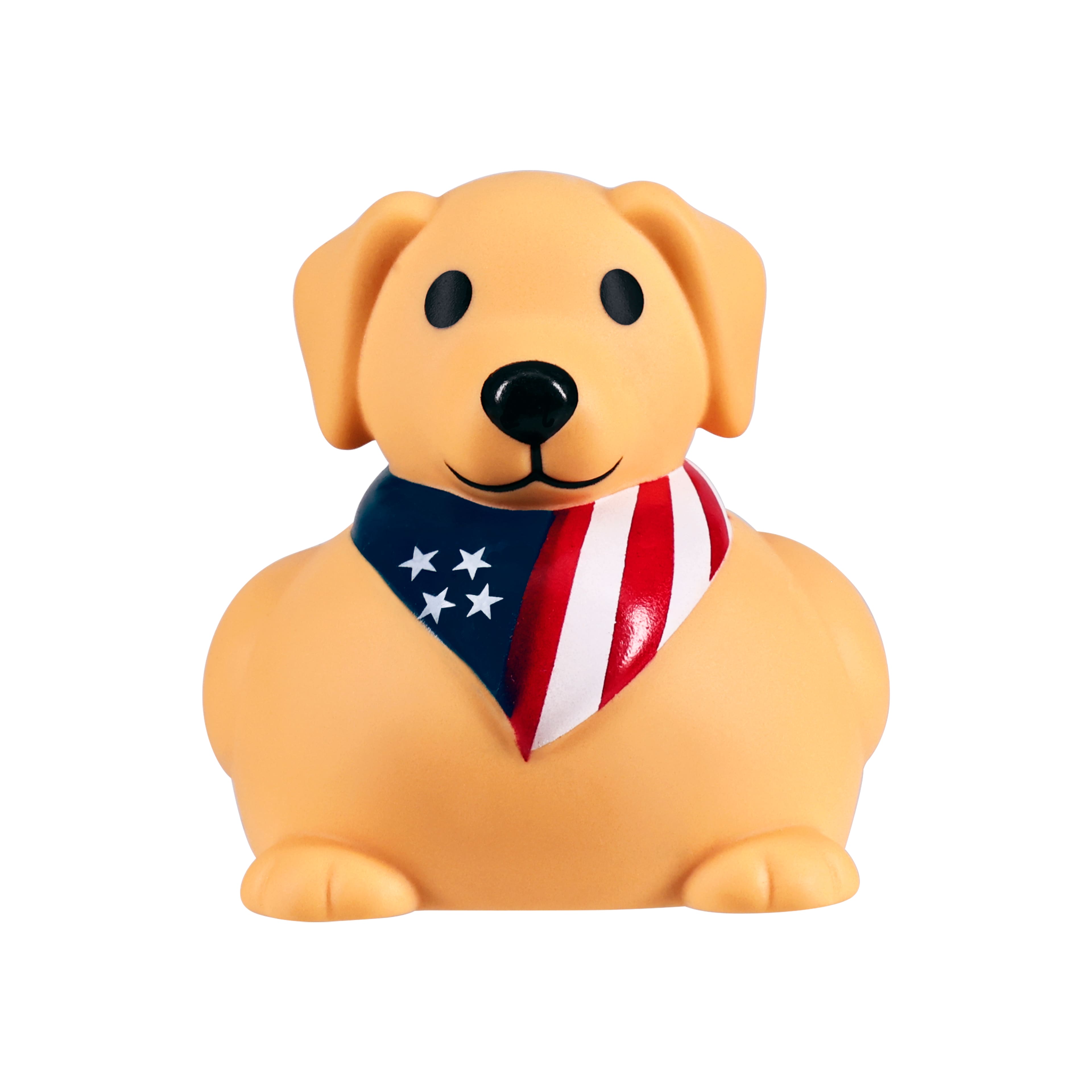 Red, White & Blue 3.5" Patriotic Dog Rubber Duck by Creatology™