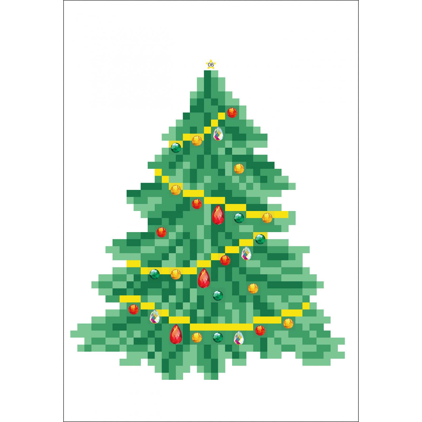 Diamond Dotz® Merry Christmas Tree Diamond Painting Kit