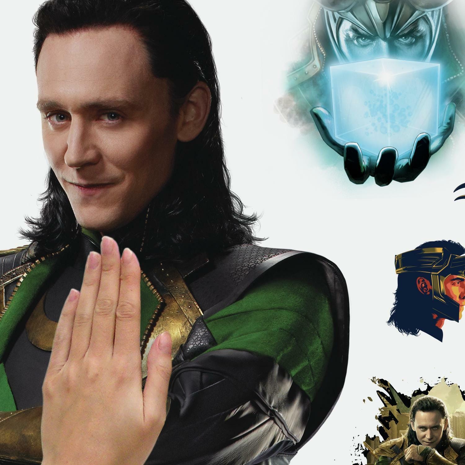 RoomMates Marvel Loki Peel & Stick Giant Wall Decal