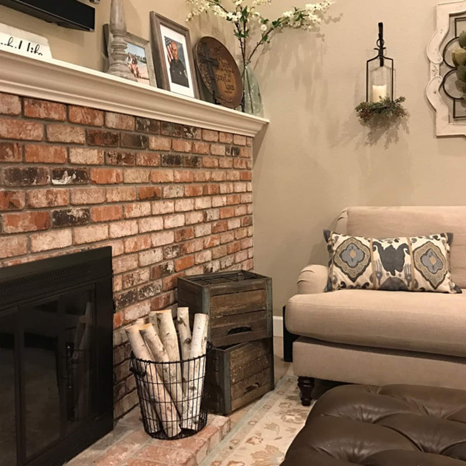 Wilson® Enterprises 5"-6" Large White Birch Fireplace Set, 5ct.