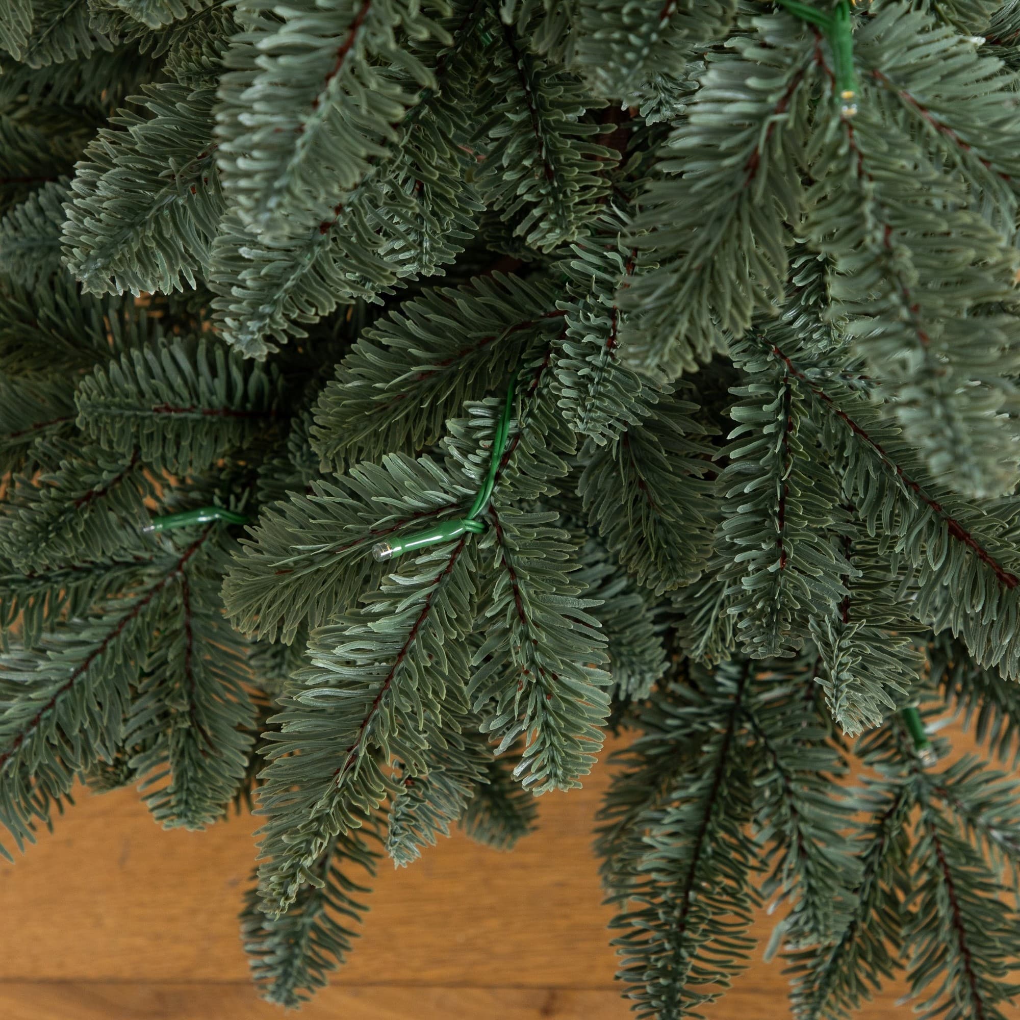Nearly Natural 3ft. Pre-Lit Artificial Christmas Pine Tree, Warm White LED Lights