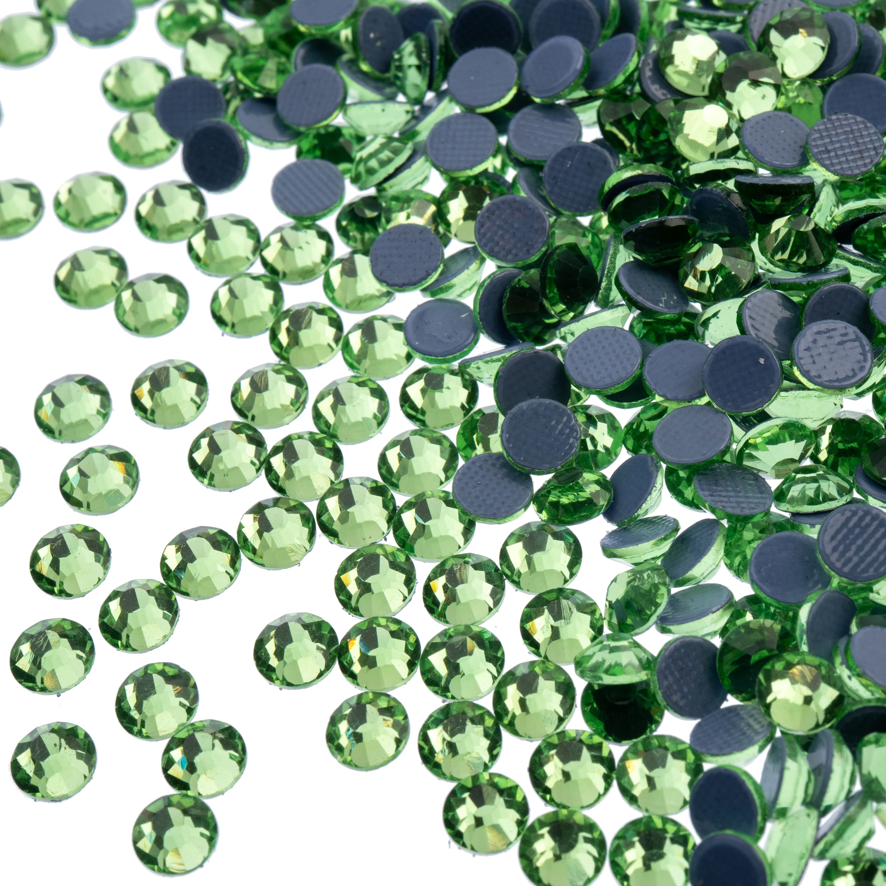 Crystal Lane DIY SS16 Round Glass Hotfix Flatback Rhinestones, 1,440ct.