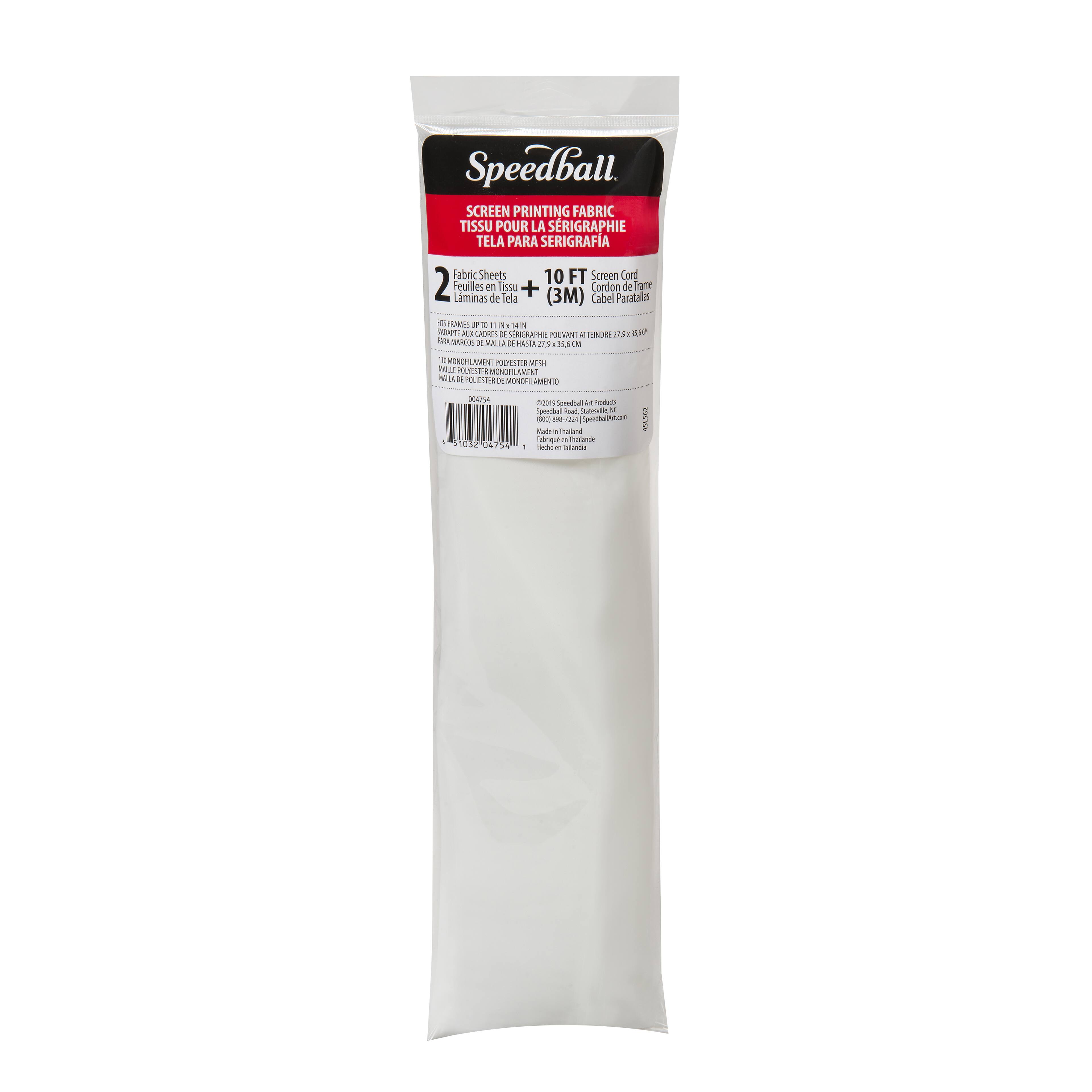 6 Packs: 2 ct. (12 total) Speedball® Screen Printing Fabric Sheets