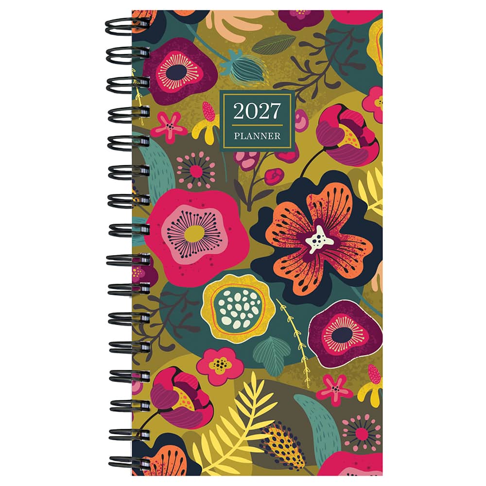 2027 Funk & Floral Small Weekly Monthly Planner
