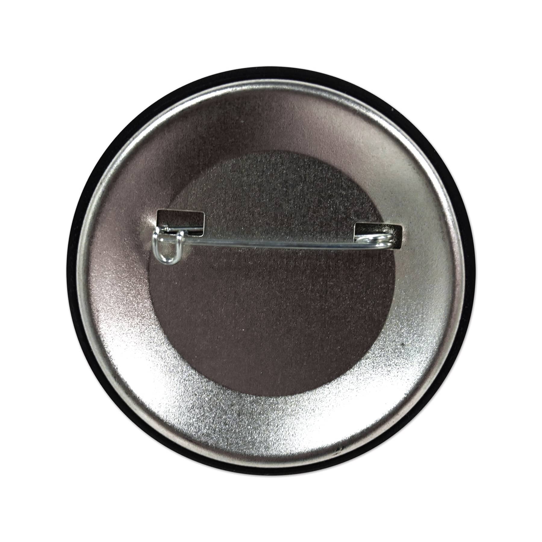 Beistle 2" Red Firefighter Maltese Silhouette Buttons, 6ct.