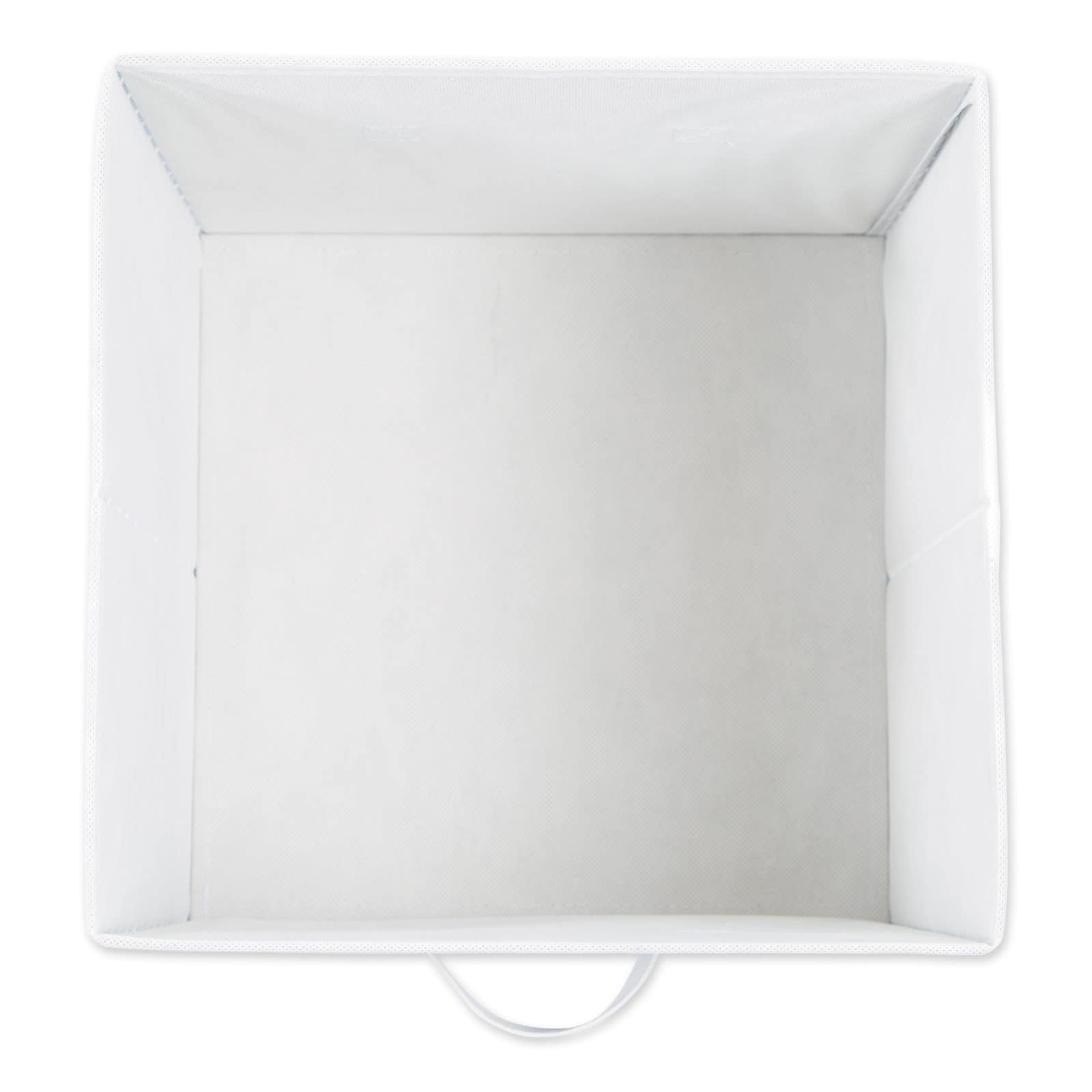 DII® 11" Nautical Blue Herringbone Storage Cube, 2ct.