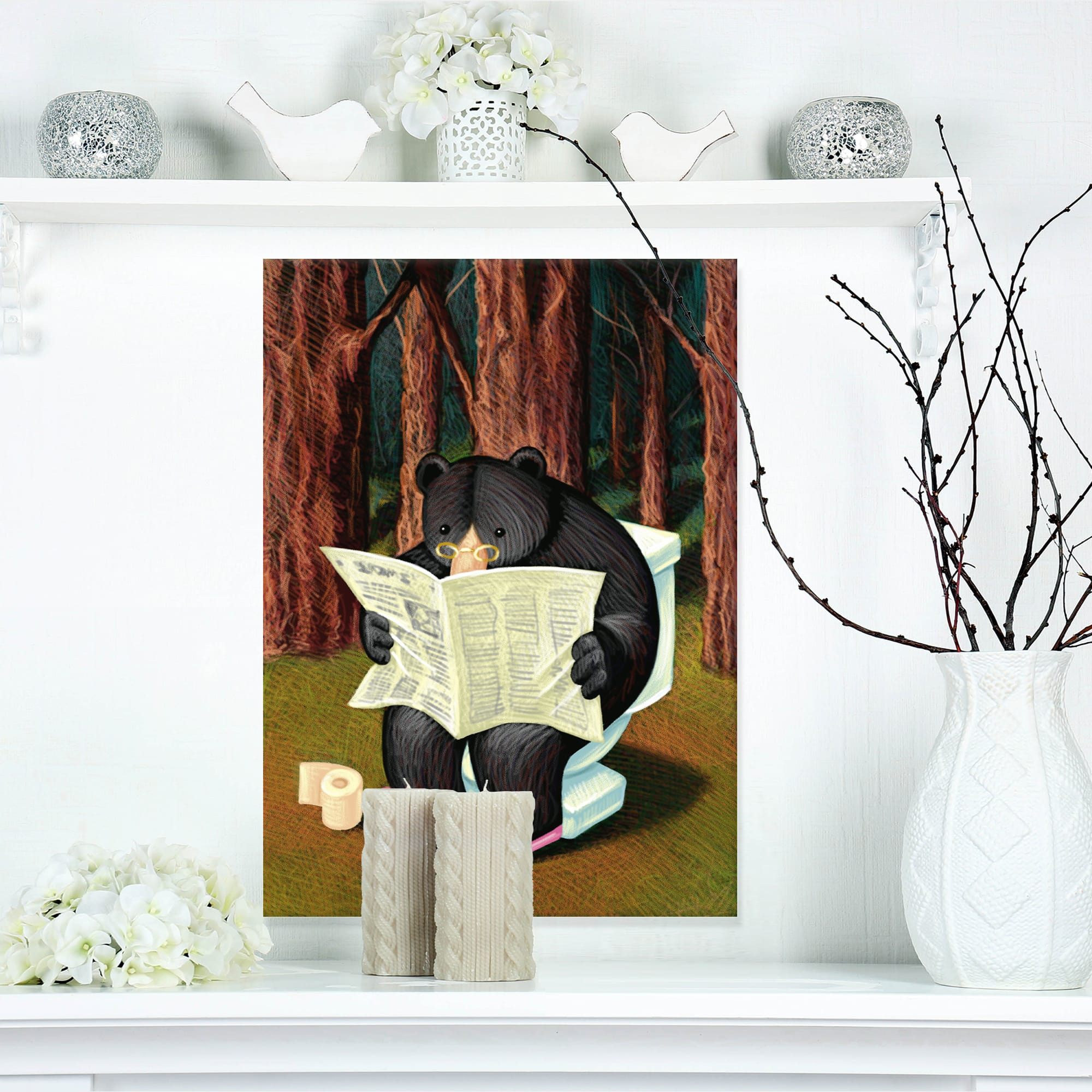 Designart - Bear in the Woods