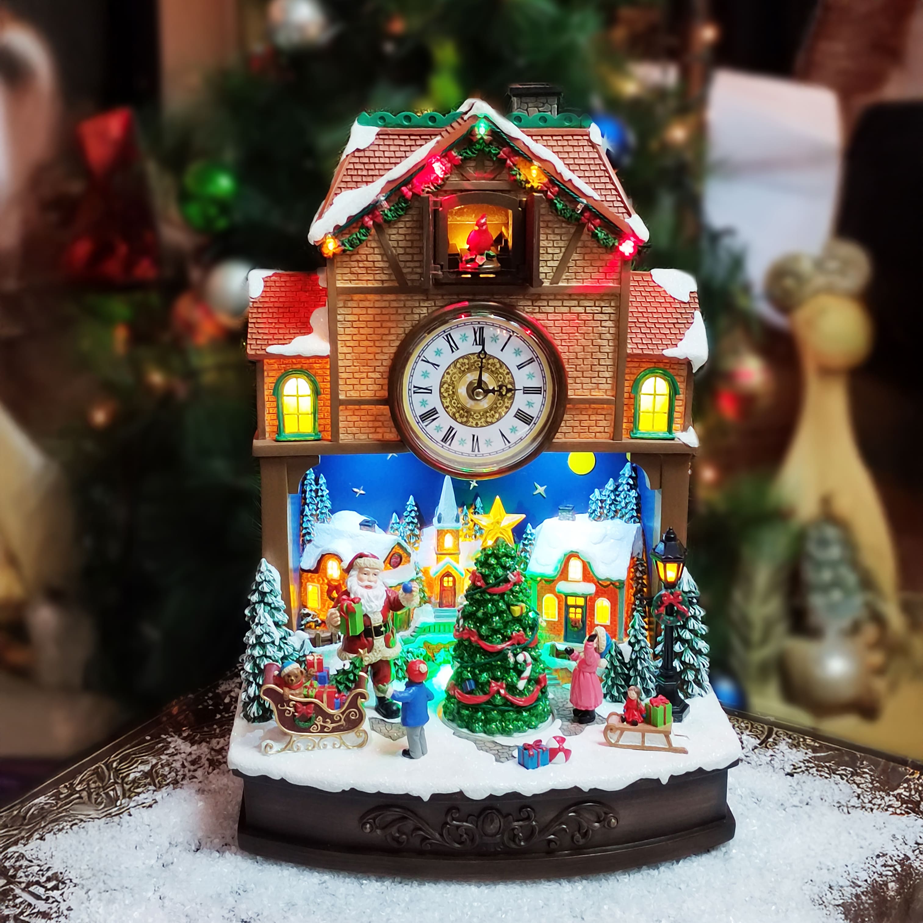 Moments in Time 17.5" Animated Cuckoo Clock Décor