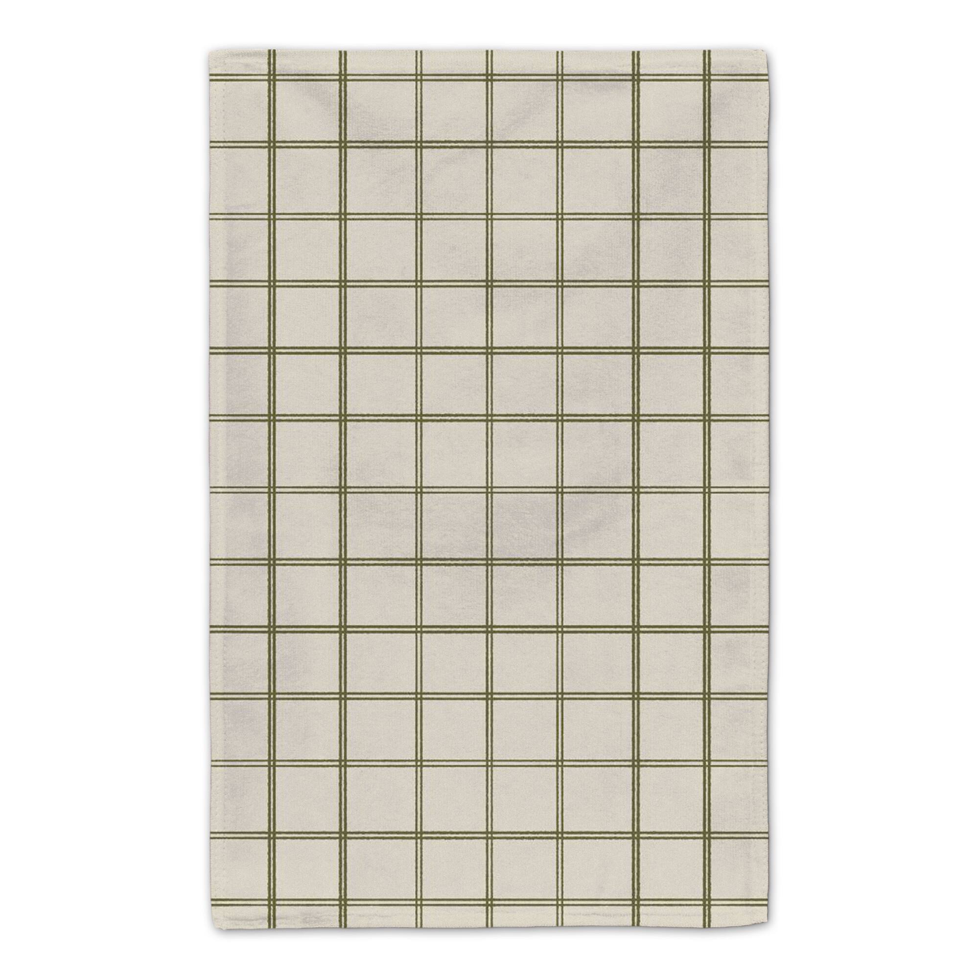 Be Cozy and Check Tea Towel