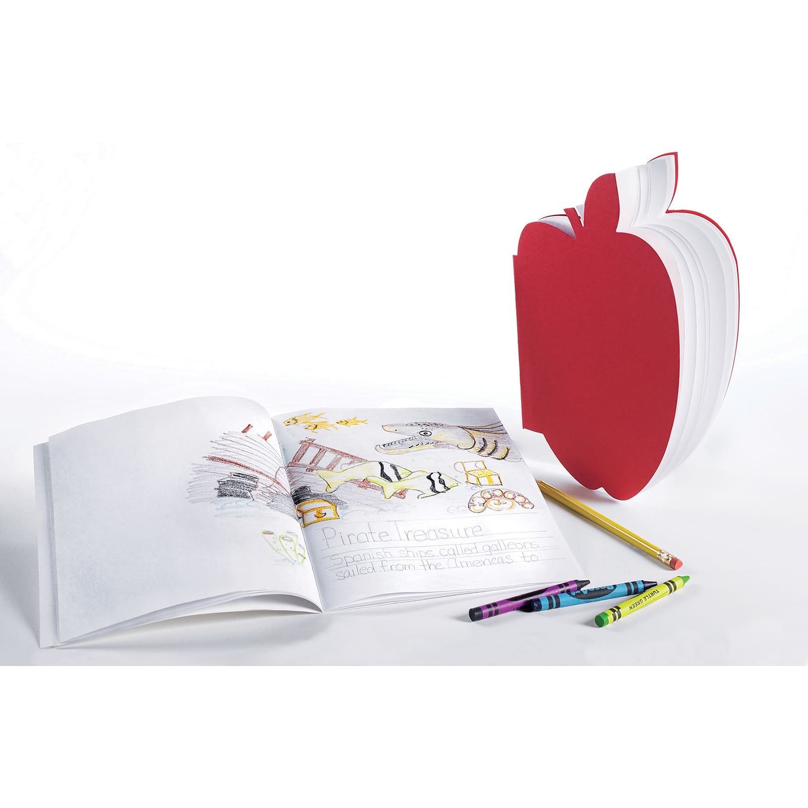 Edupress™ Blank Book, White pages, Pack of 24