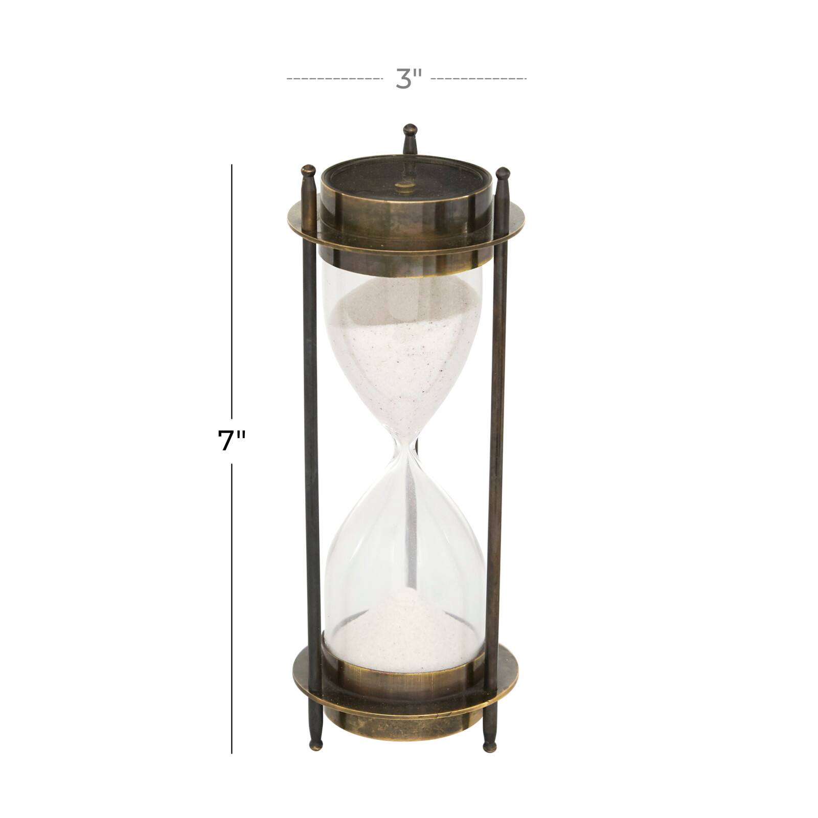7" Brown Brass Traditional Timer