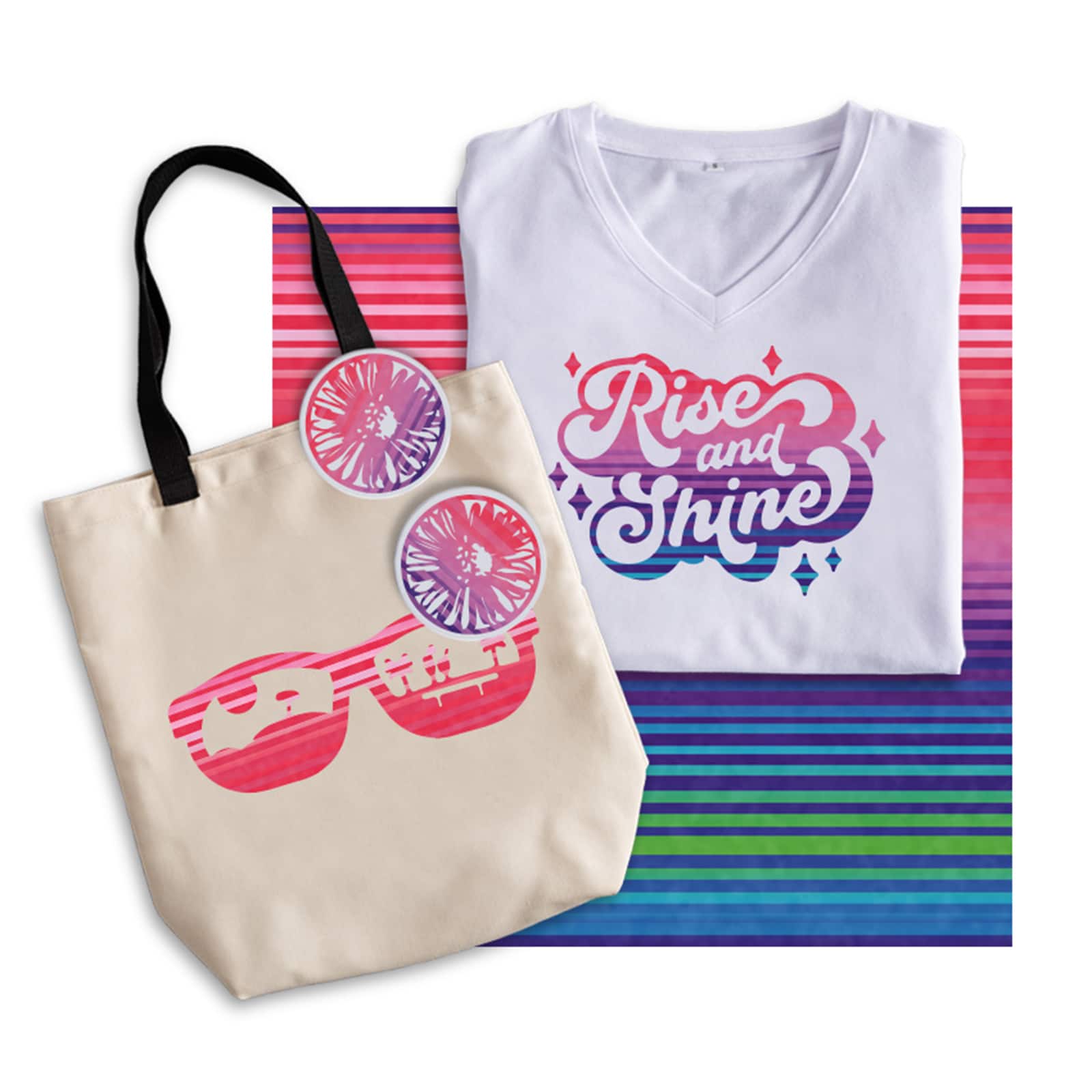 Cricut® Infusible Ink™ Transfer Sheet Patterns, Mermaid Rainbow