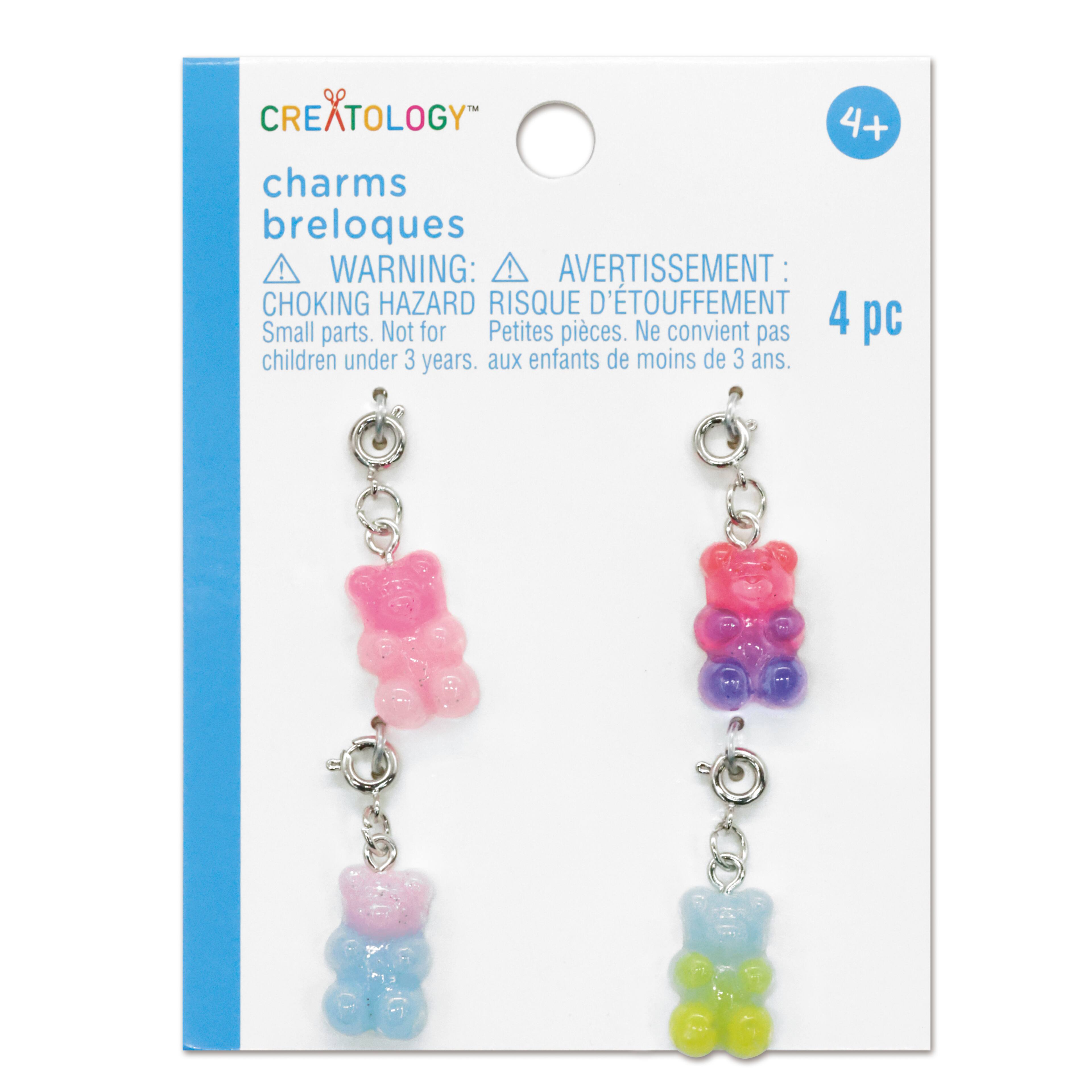 12 Packs: 4 ct. (48 total) Gummy Bear Charms by Creatology™