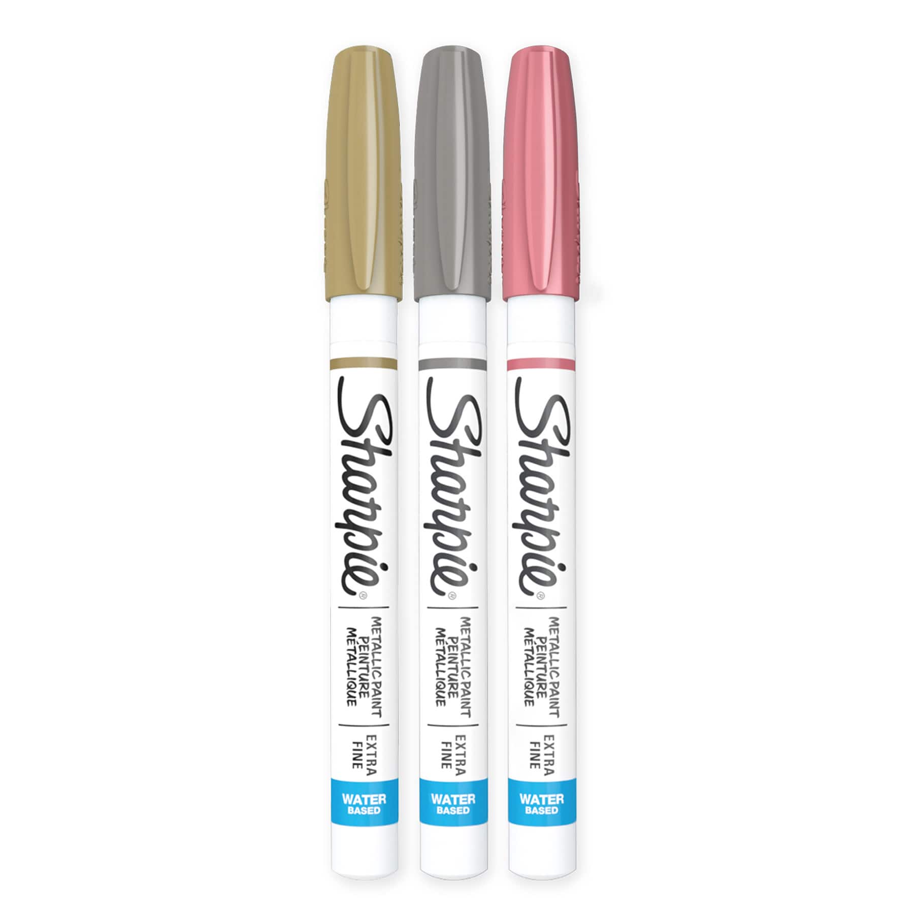 Sharpie® Metallic Colors Extra-Fine Tip Water-Based Paint Marker Set